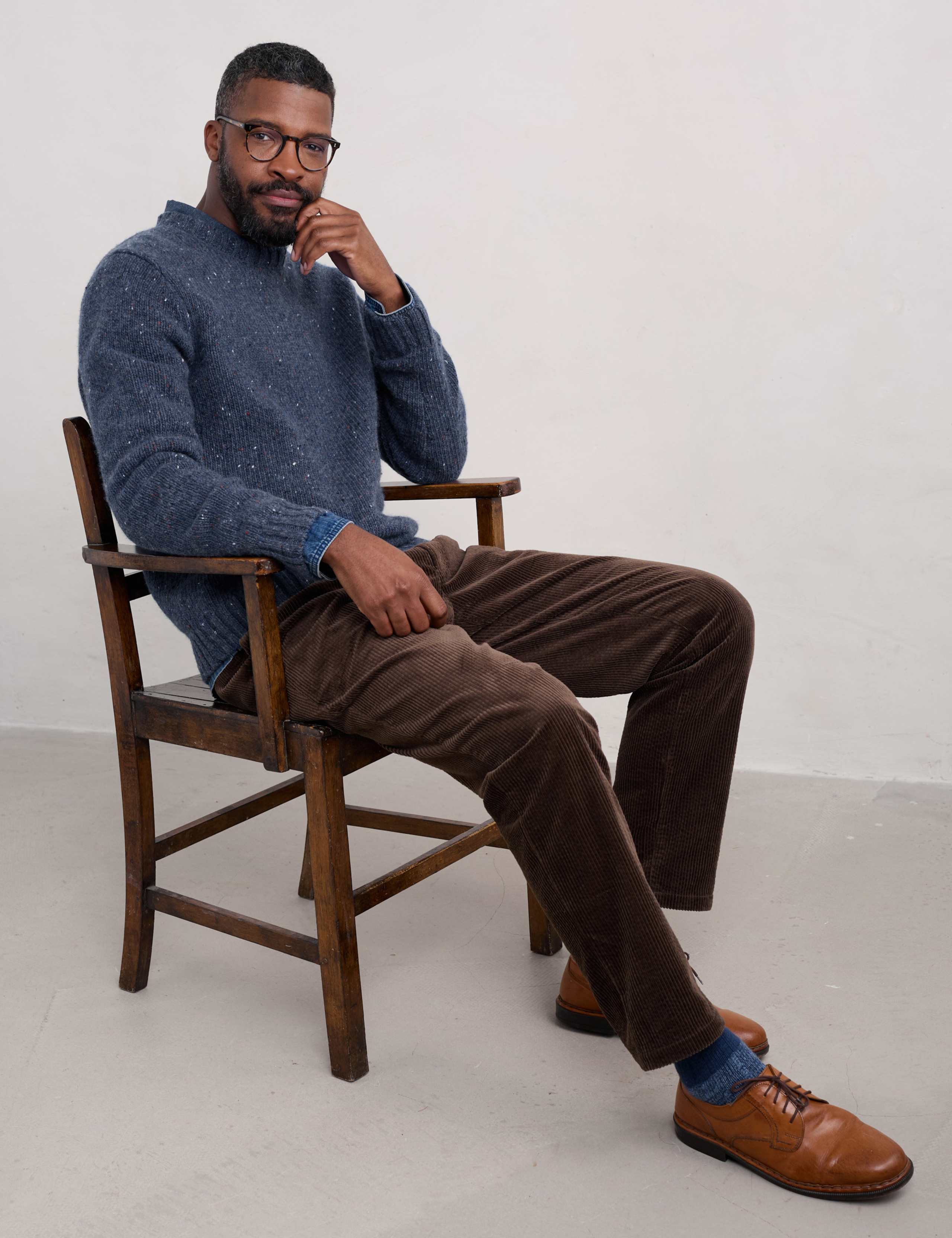Pure Wool Crew Neck Jumper 4 of 4