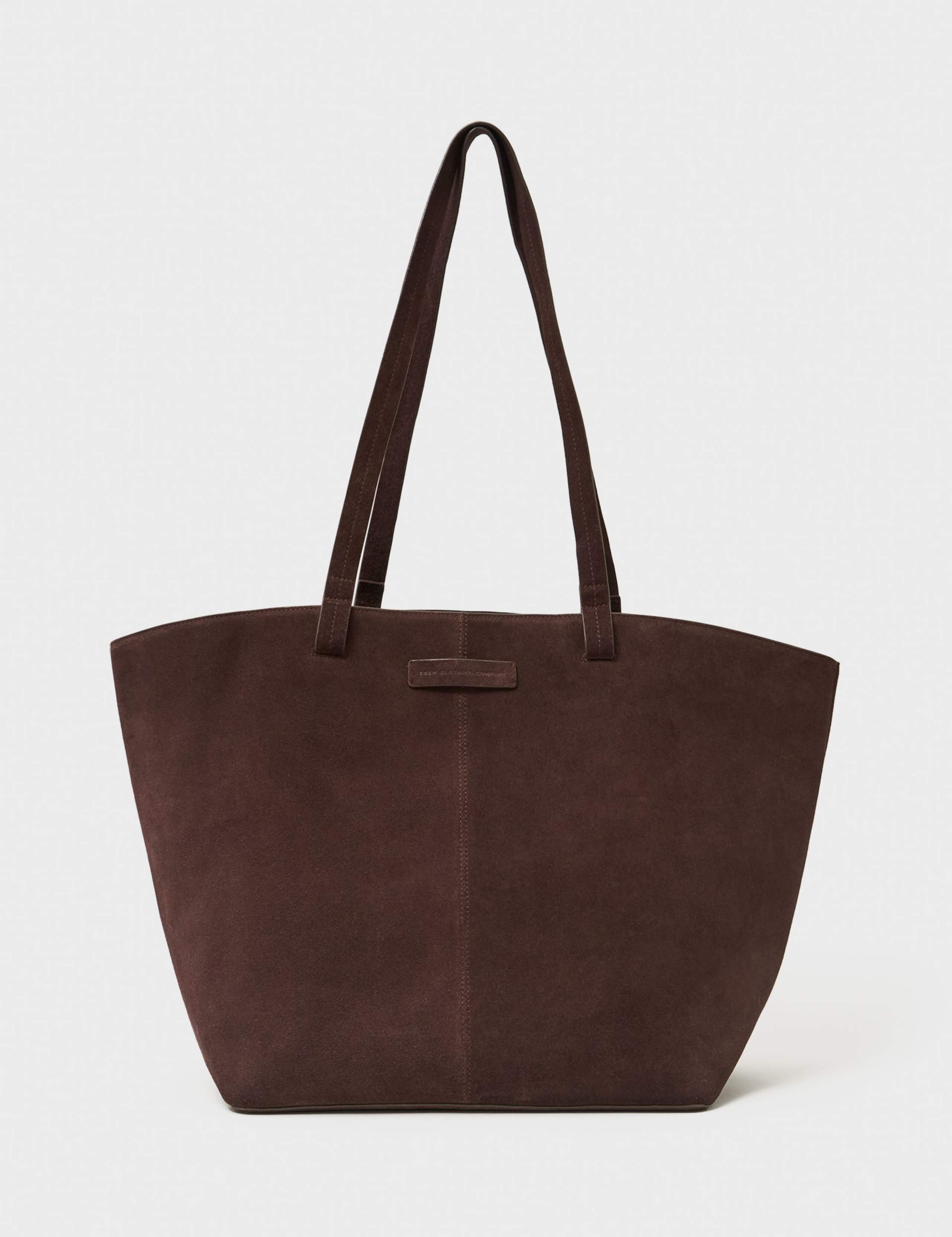 Suede Tote Bag 2 of 3