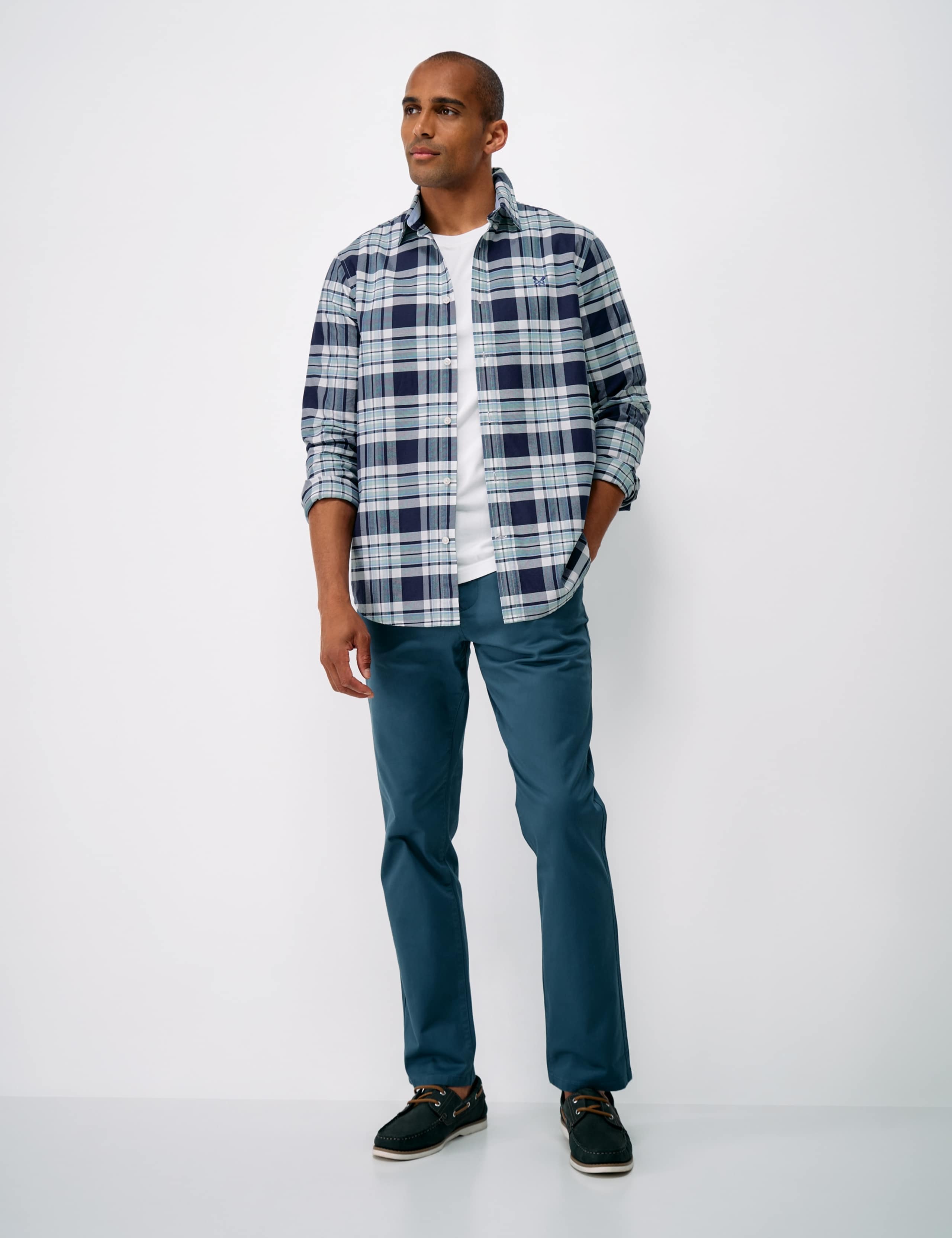 Regular Fit Pure Cotton Check Oxford Shirt 3 of 5