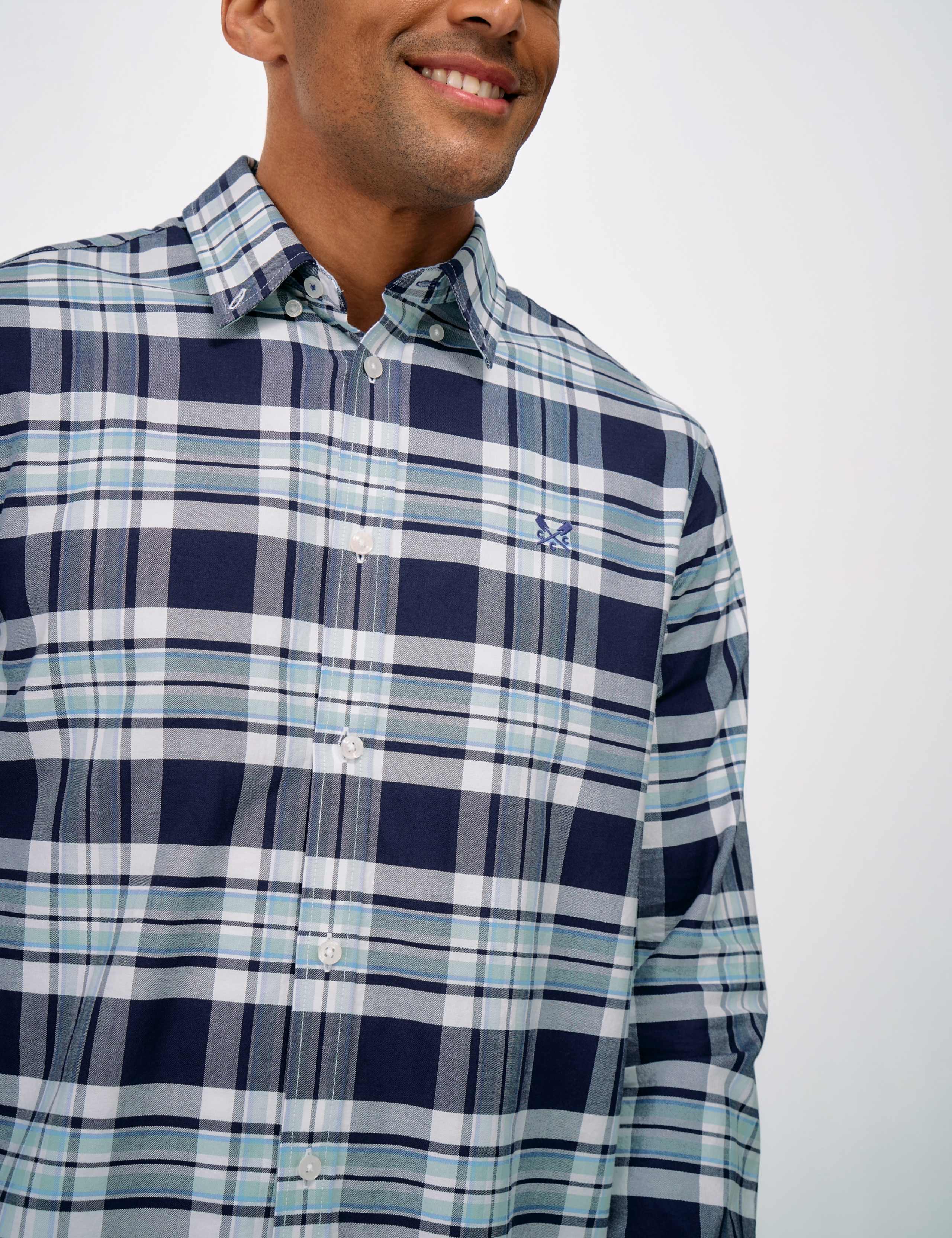 Regular Fit Pure Cotton Check Oxford Shirt 5 of 5