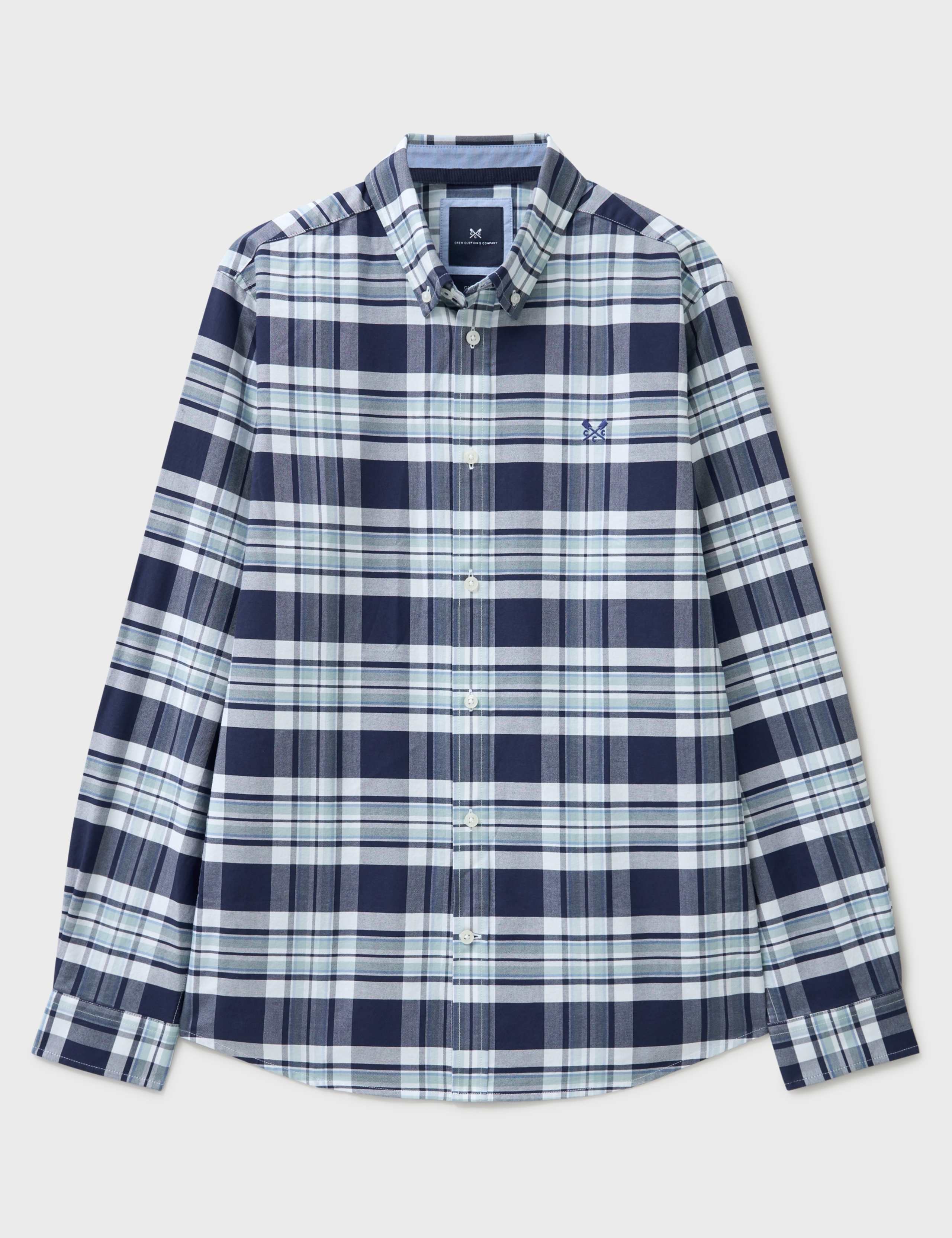 Regular Fit Pure Cotton Check Oxford Shirt 2 of 5