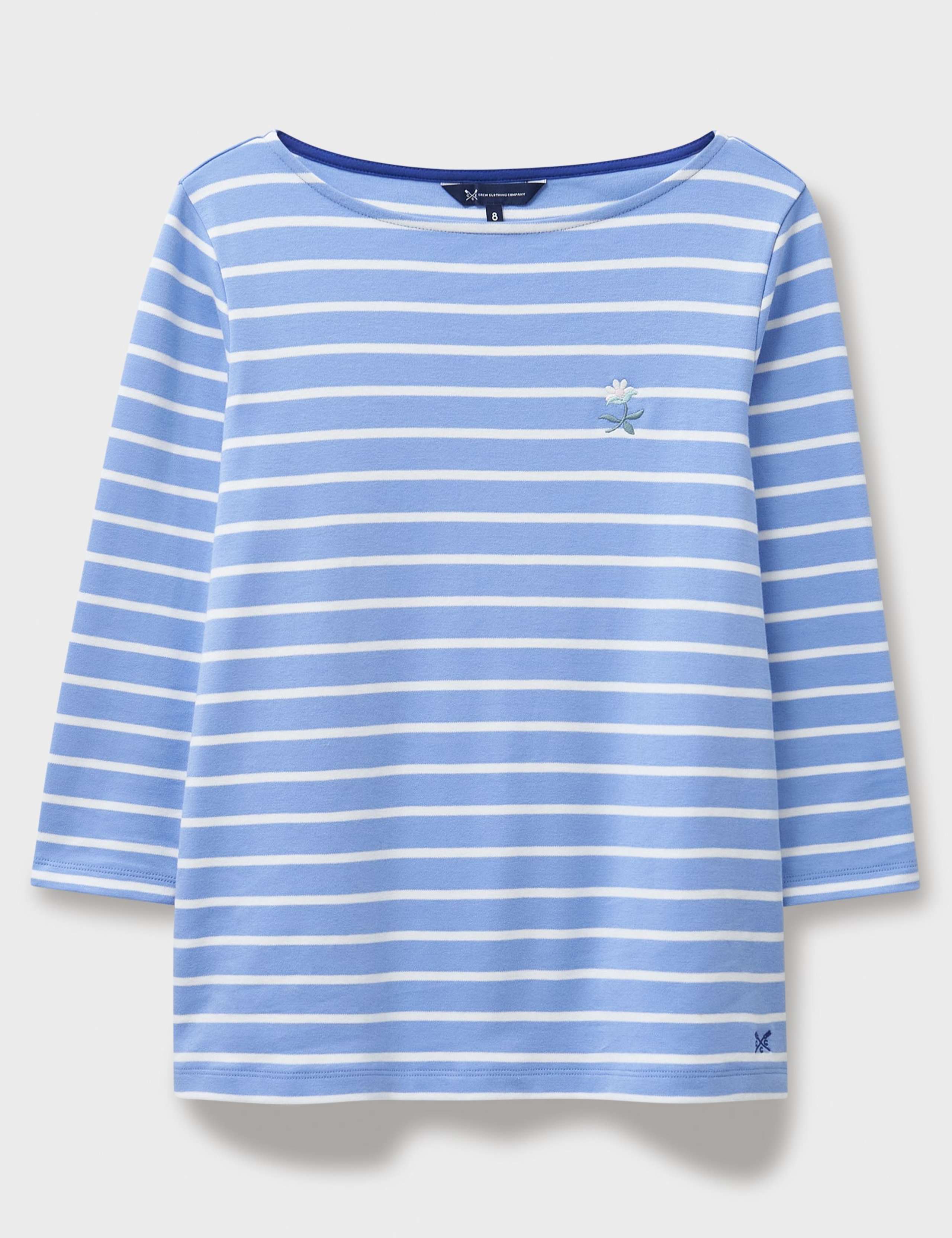 Pure Cotton Striped Top 2 of 5