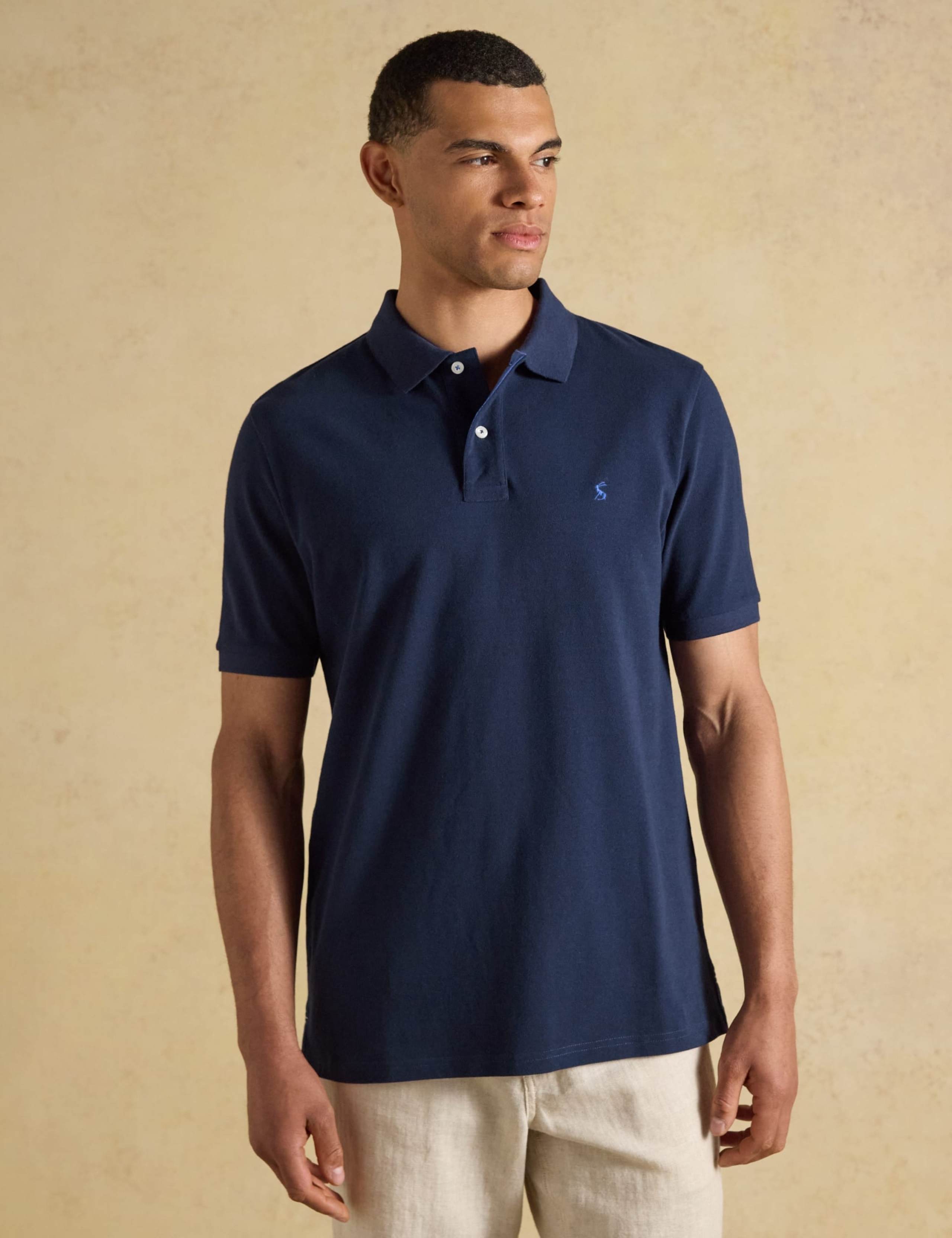 3 Pack Cotton Pique Polo Shirts 3 of 10