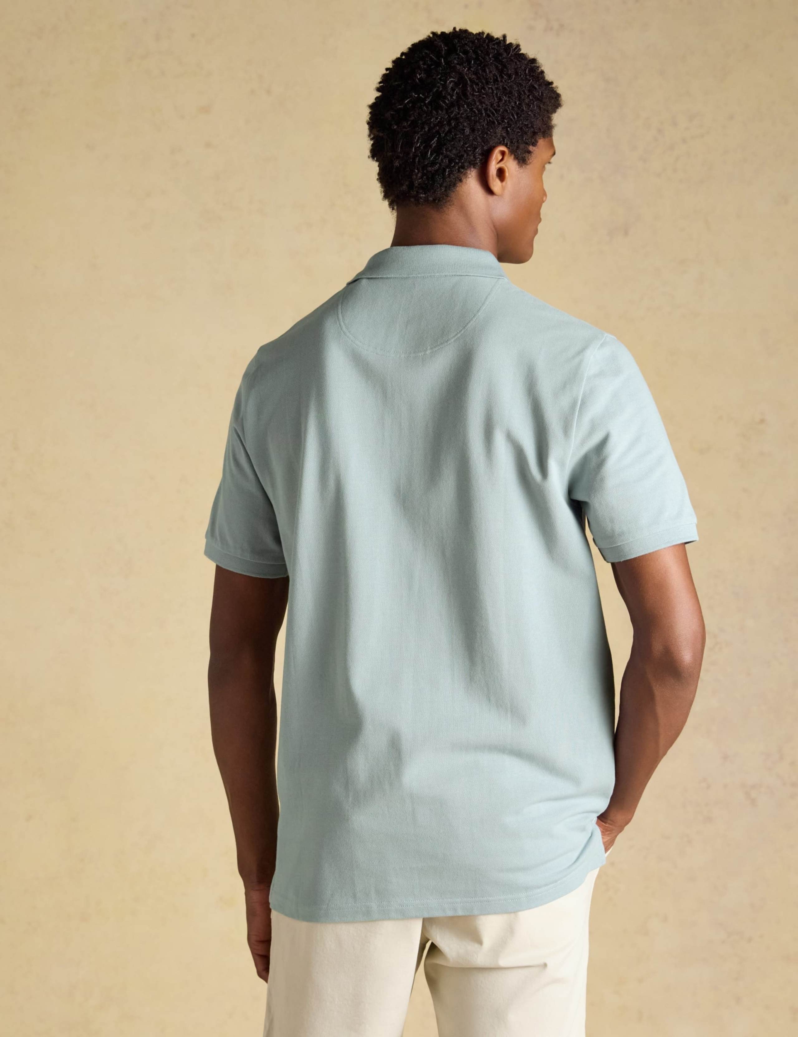 3 Pack Cotton Pique Polo Shirts 5 of 10