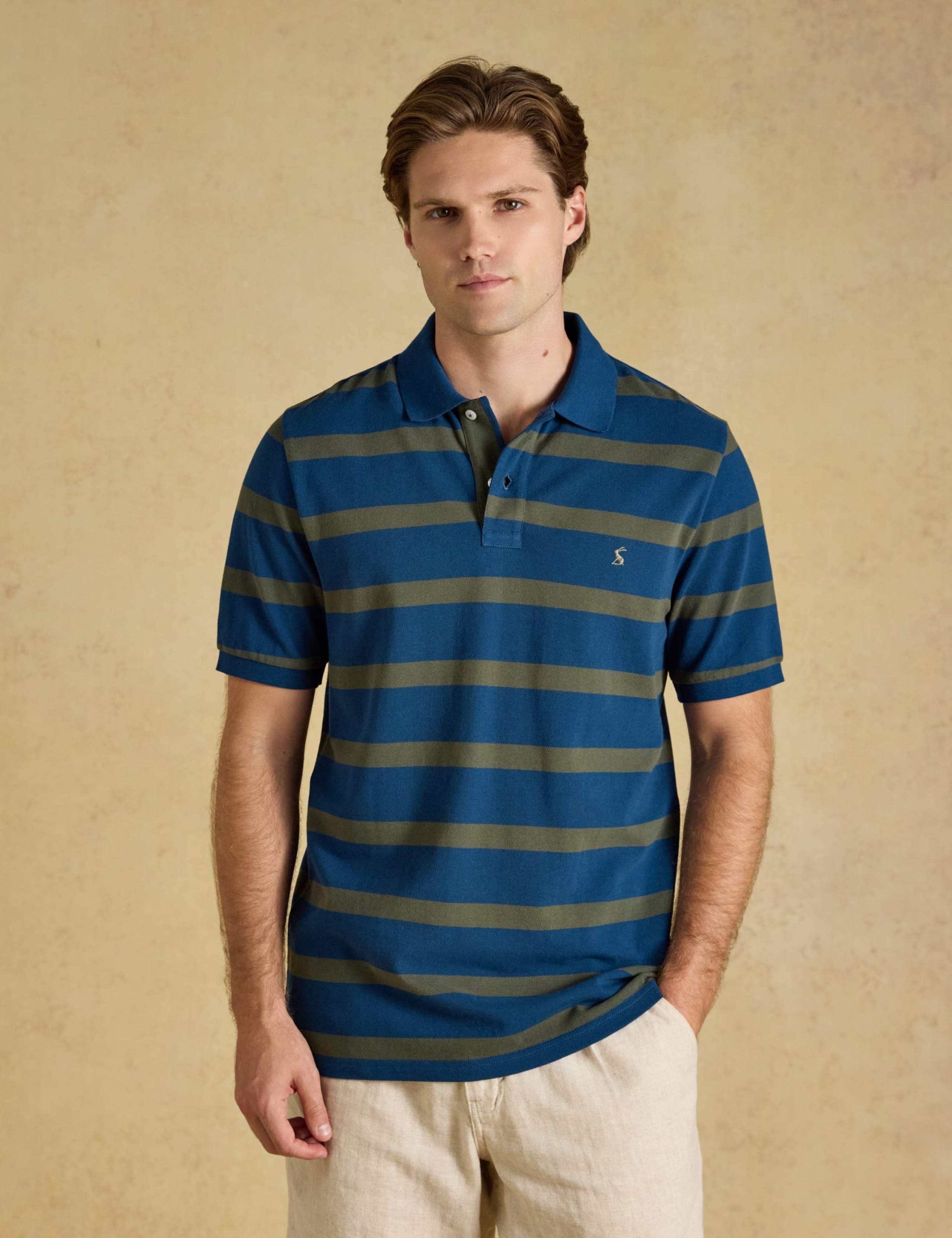 3 Pack Cotton Pique Polo Shirts 6 of 10