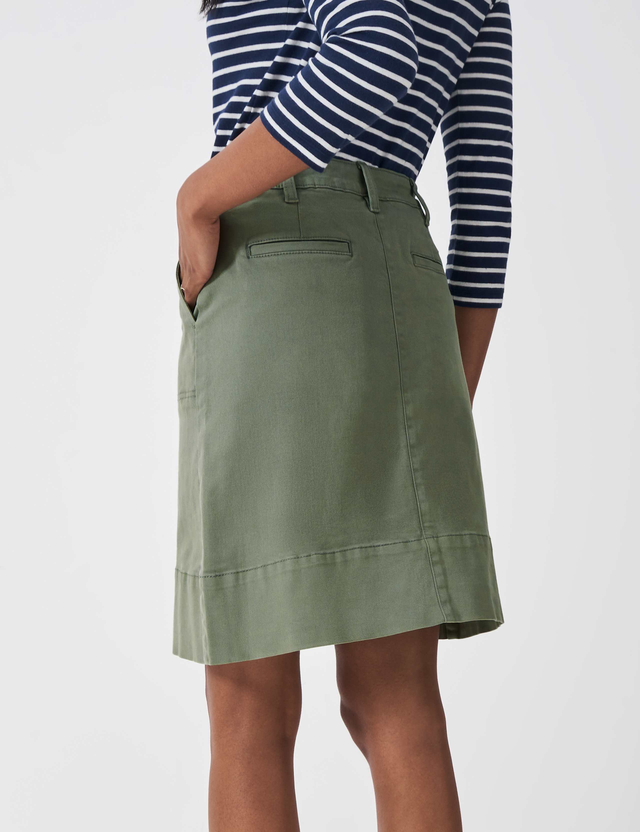 Denim Mini Skirt 3 of 5