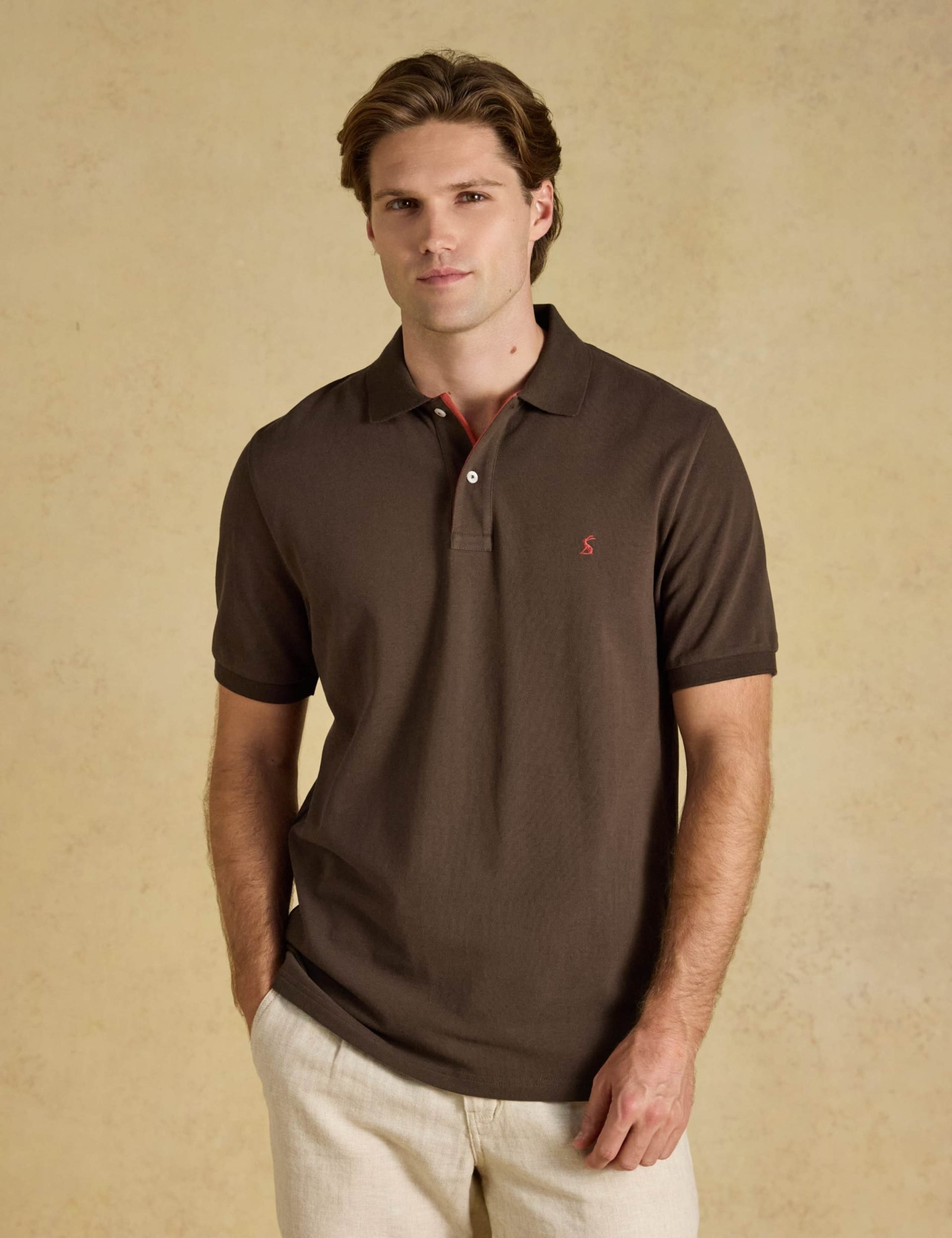 5 Pack Regular Fit Pure Cotton Polo Shirts 3 of 9