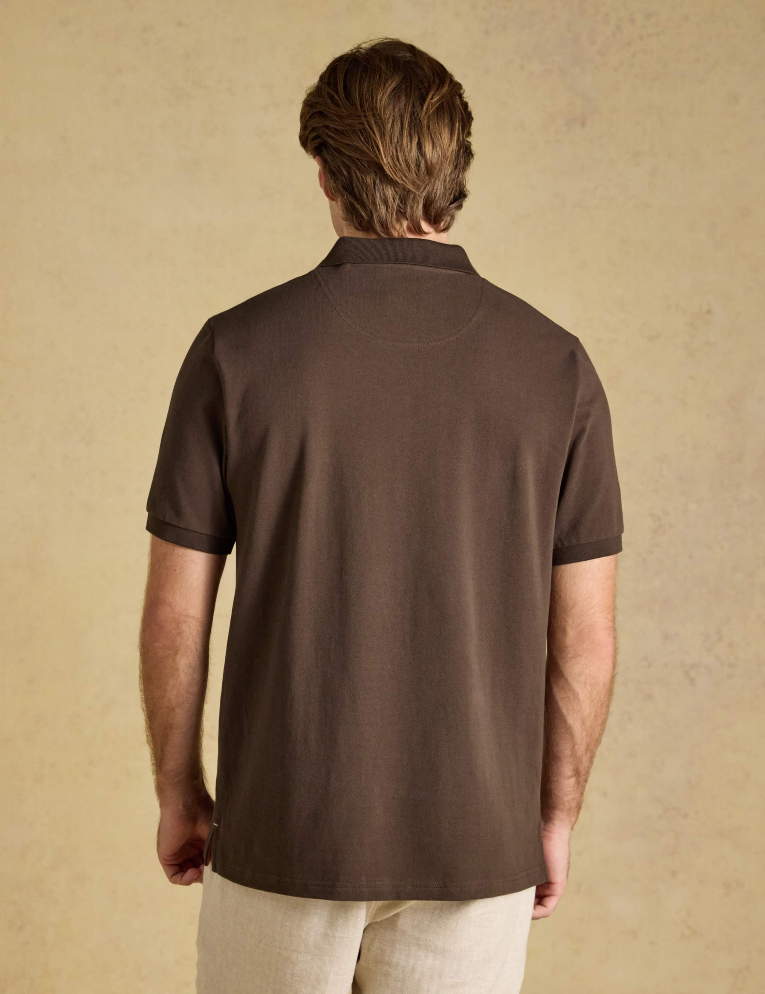 5 Pack Regular Fit Pure Cotton Polo Shirts 6 of 9