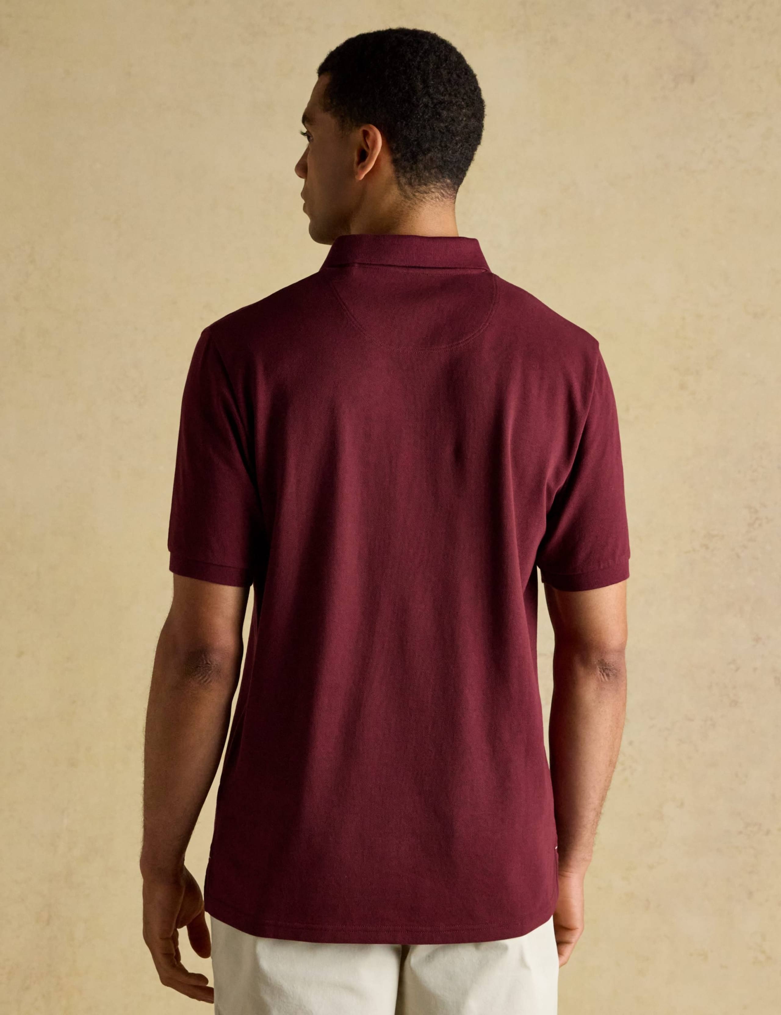 3 Pack Regular Fit Pure Cotton Polo Shirts 3 of 10