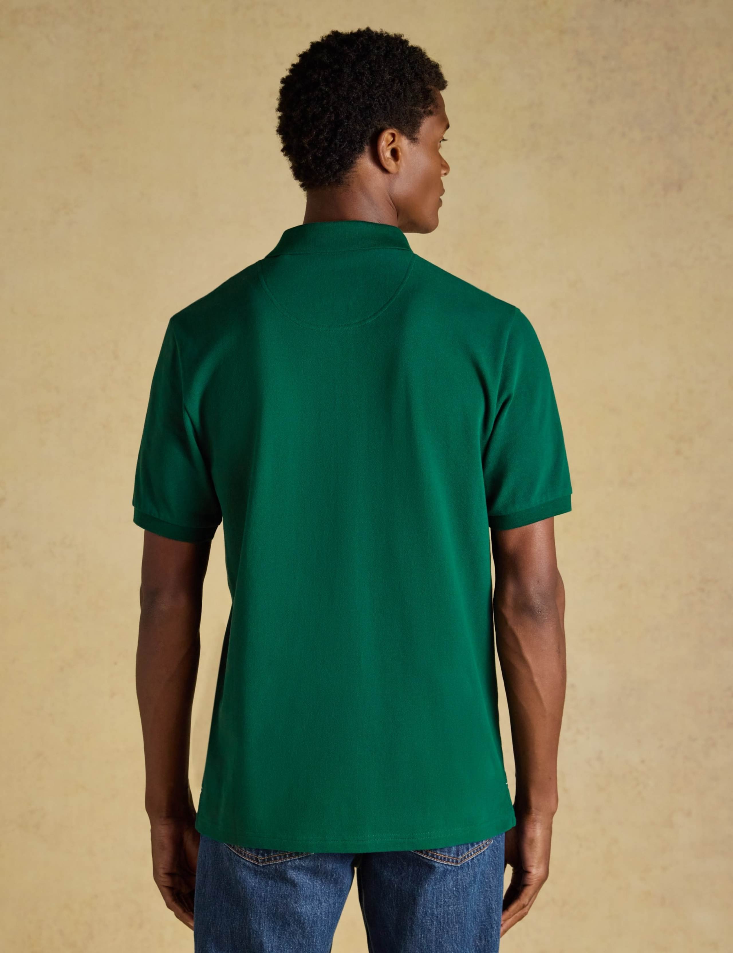 3 Pack Regular Fit Pure Cotton Polo Shirts 4 of 10