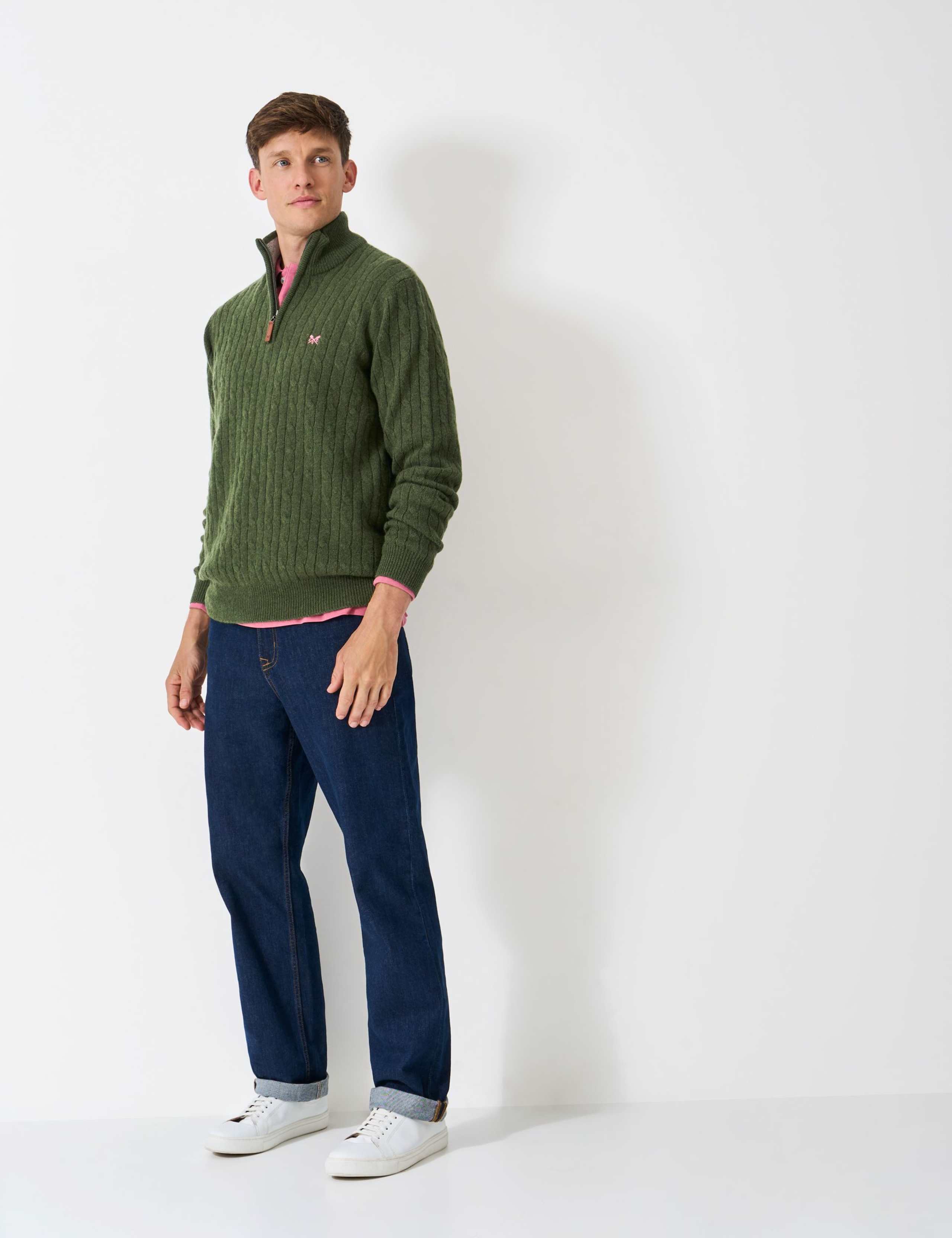 Wool Rich Half Zip Jumper 3 of 5
