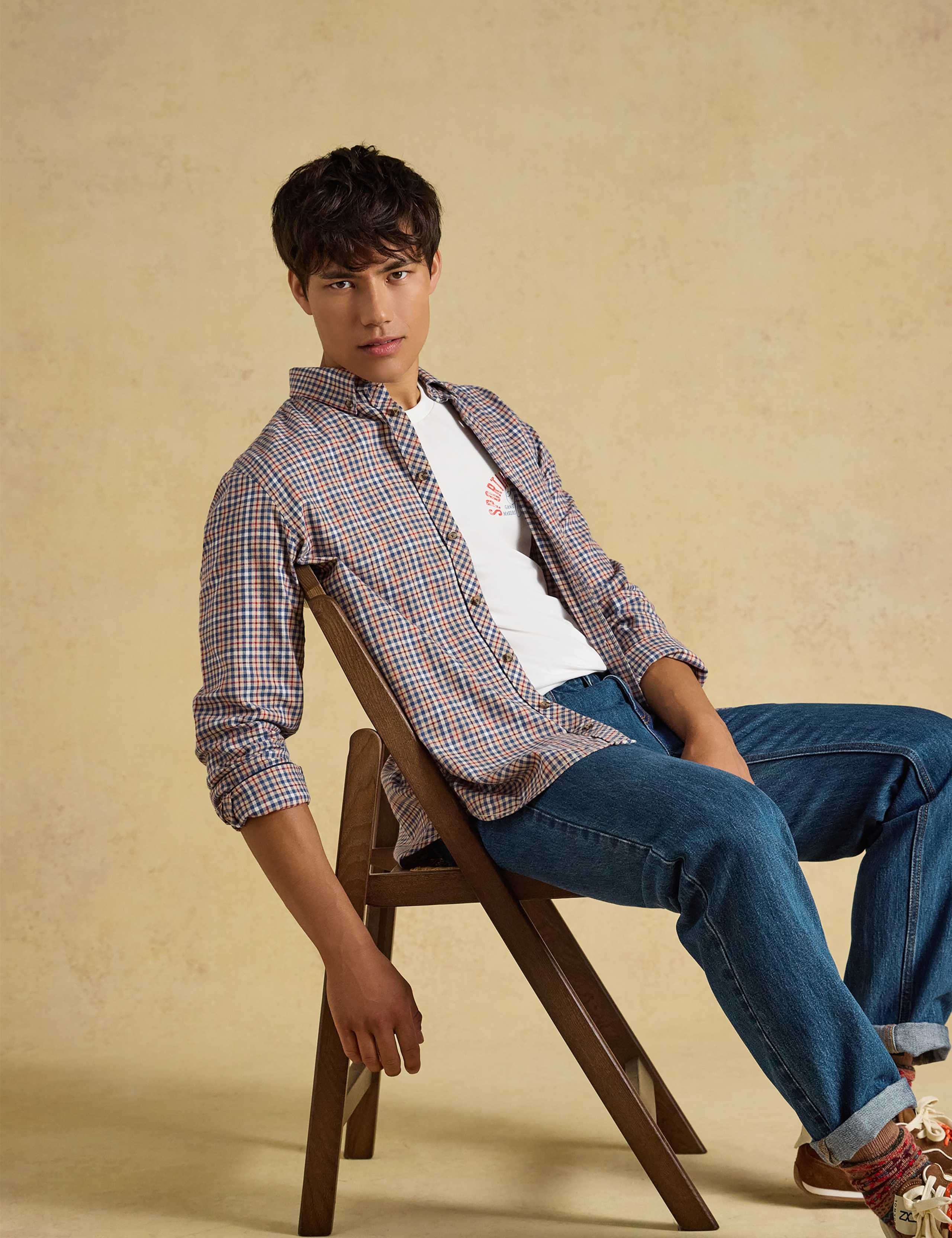 Regular Fit Pure Cotton Checked Flannel Shirt 3 of 9