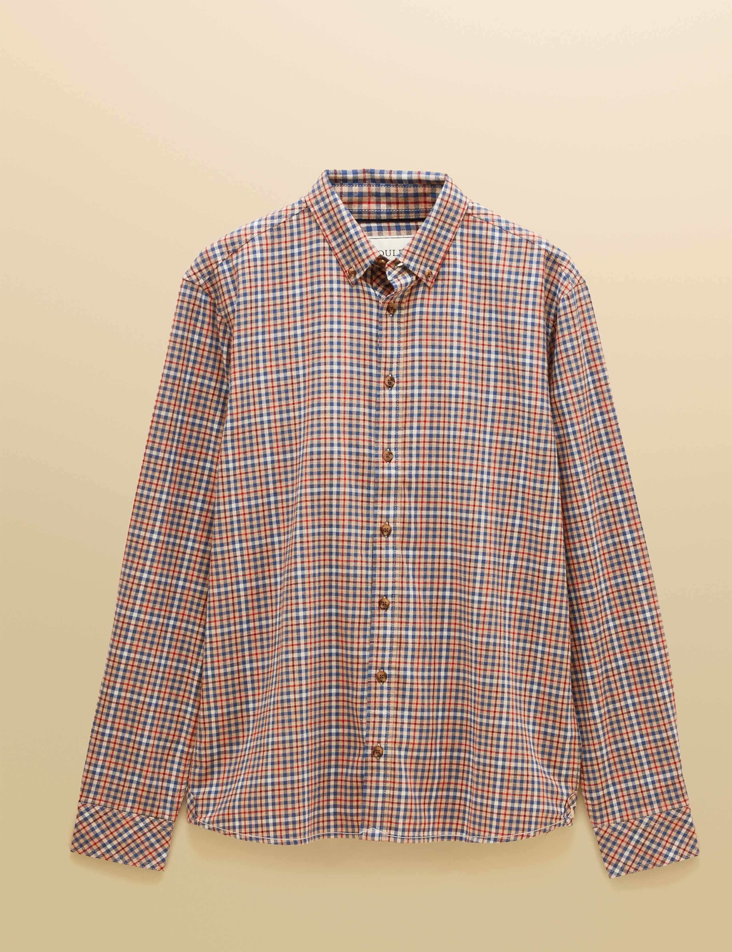 Regular Fit Pure Cotton Checked Flannel Shirt 8 of 9
