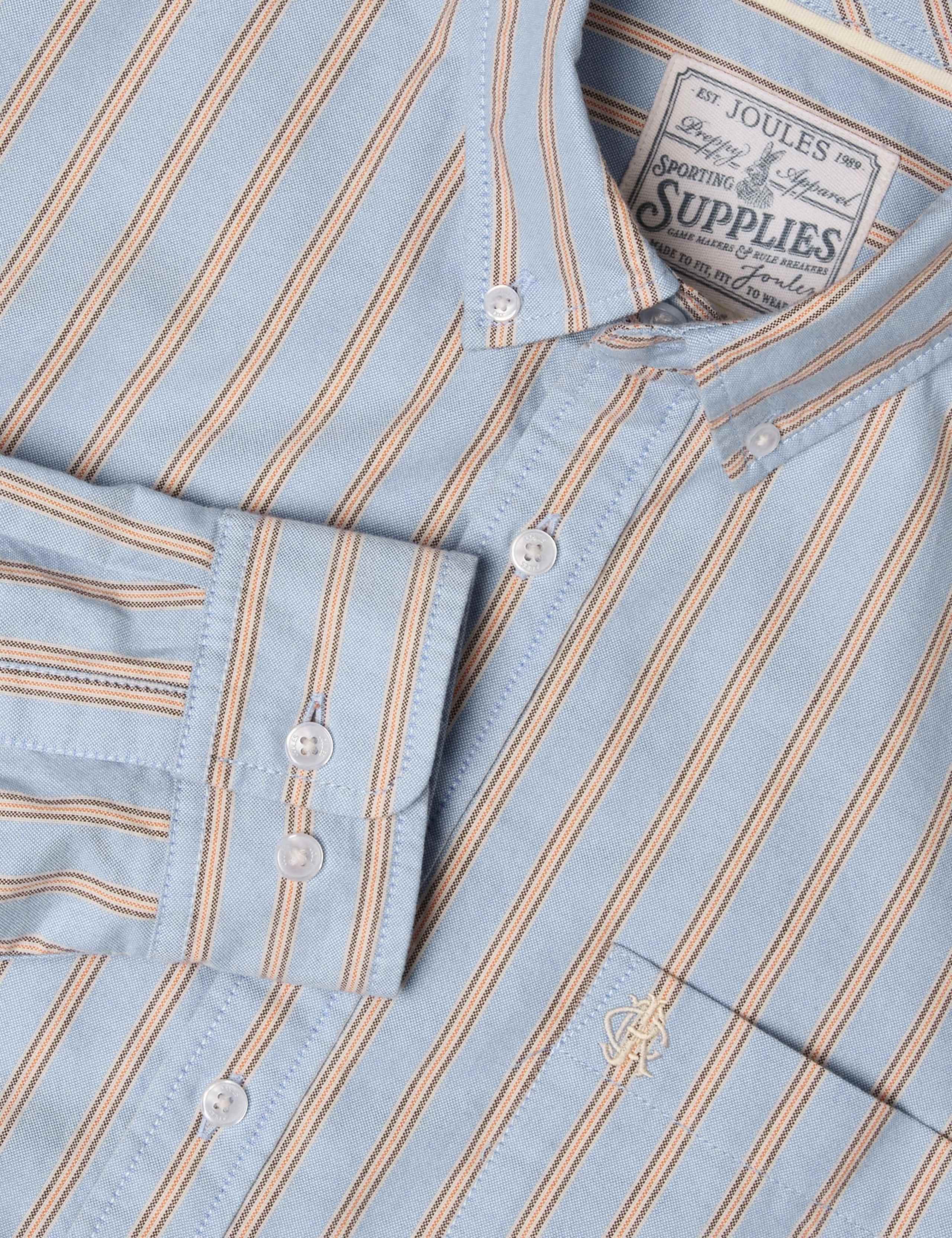 Regular Fit Pure Cotton Striped Shirt 7 of 8