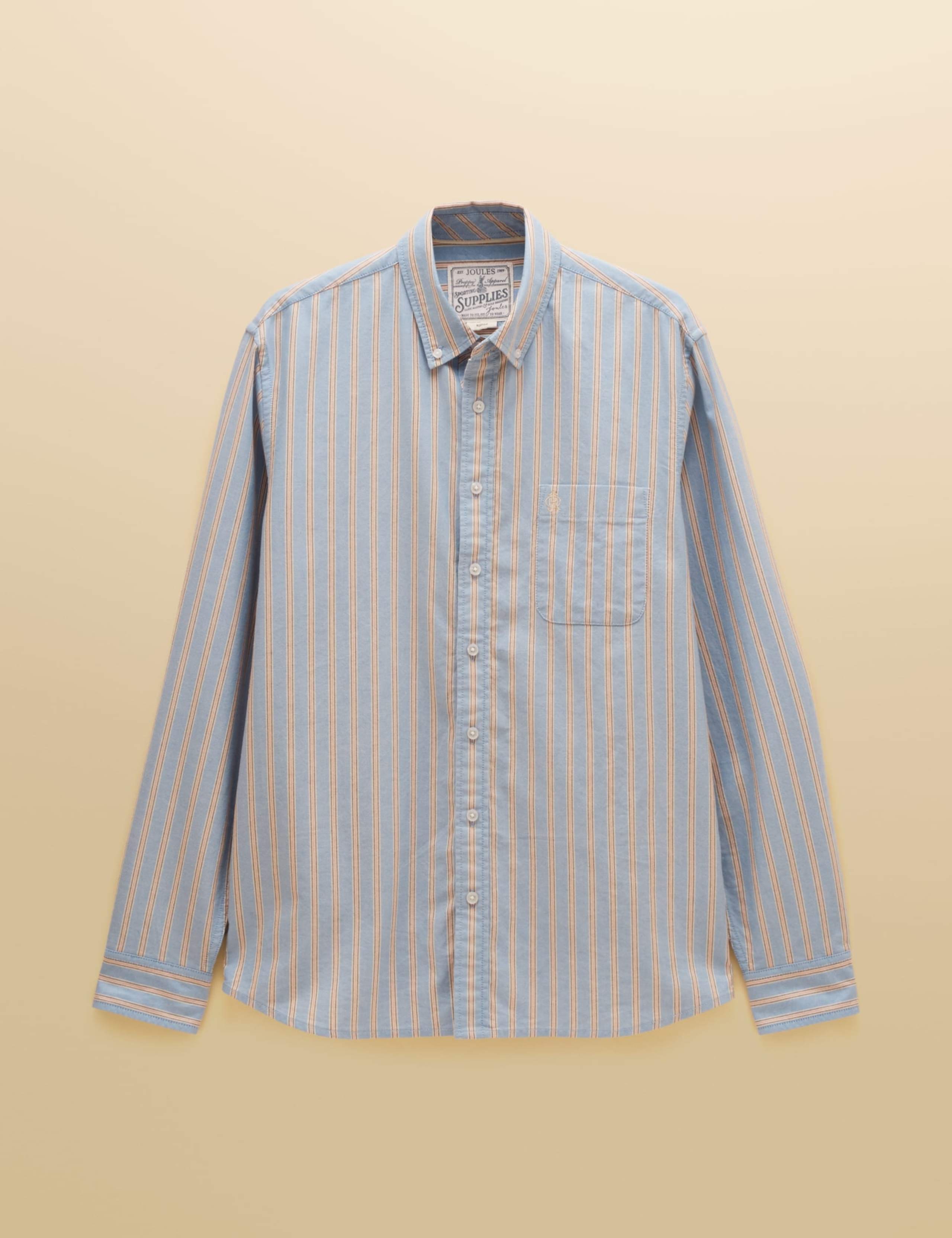 Regular Fit Pure Cotton Striped Shirt 8 of 8