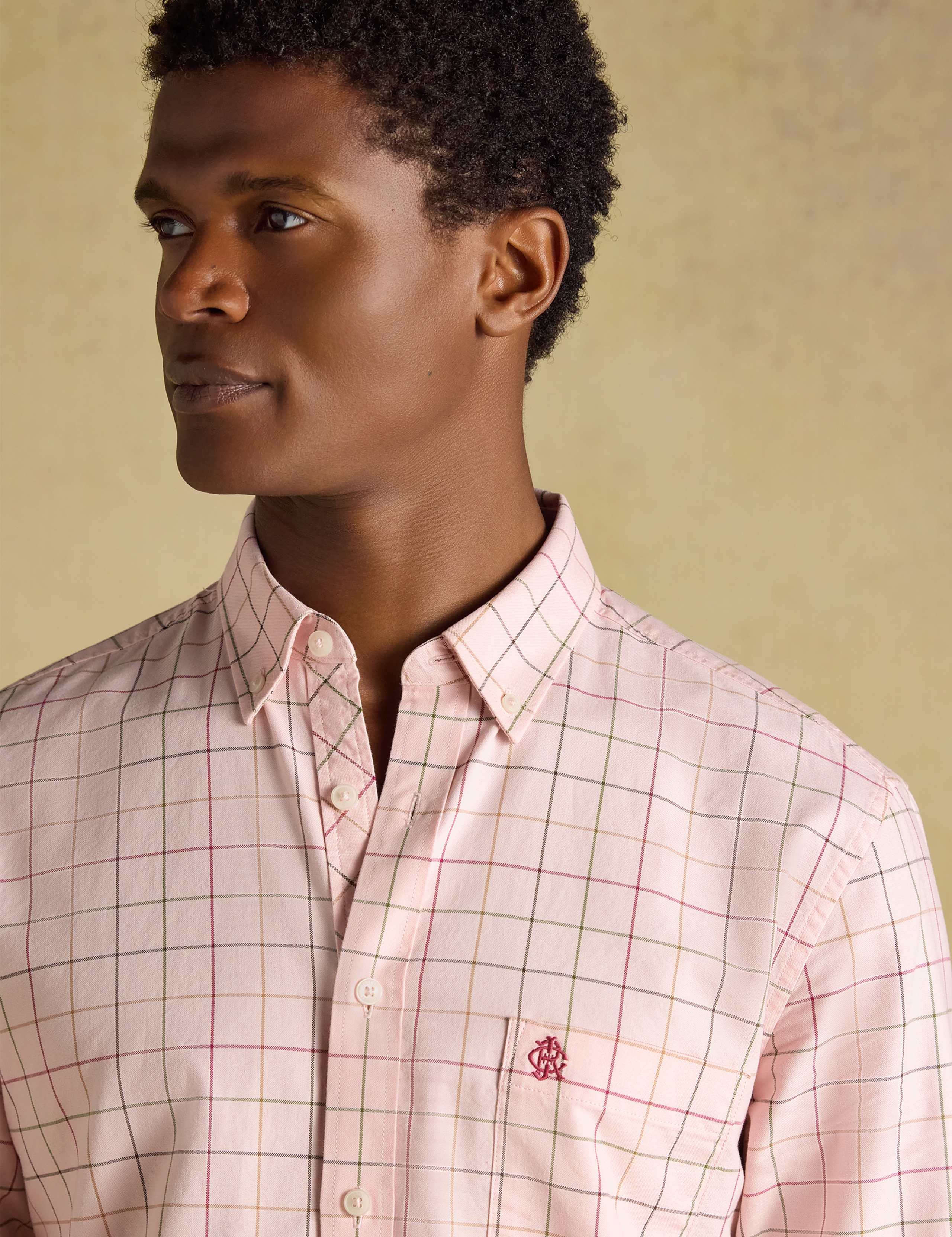Regular Fit Pure Cotton Checked Oxford Shirt 4 of 9