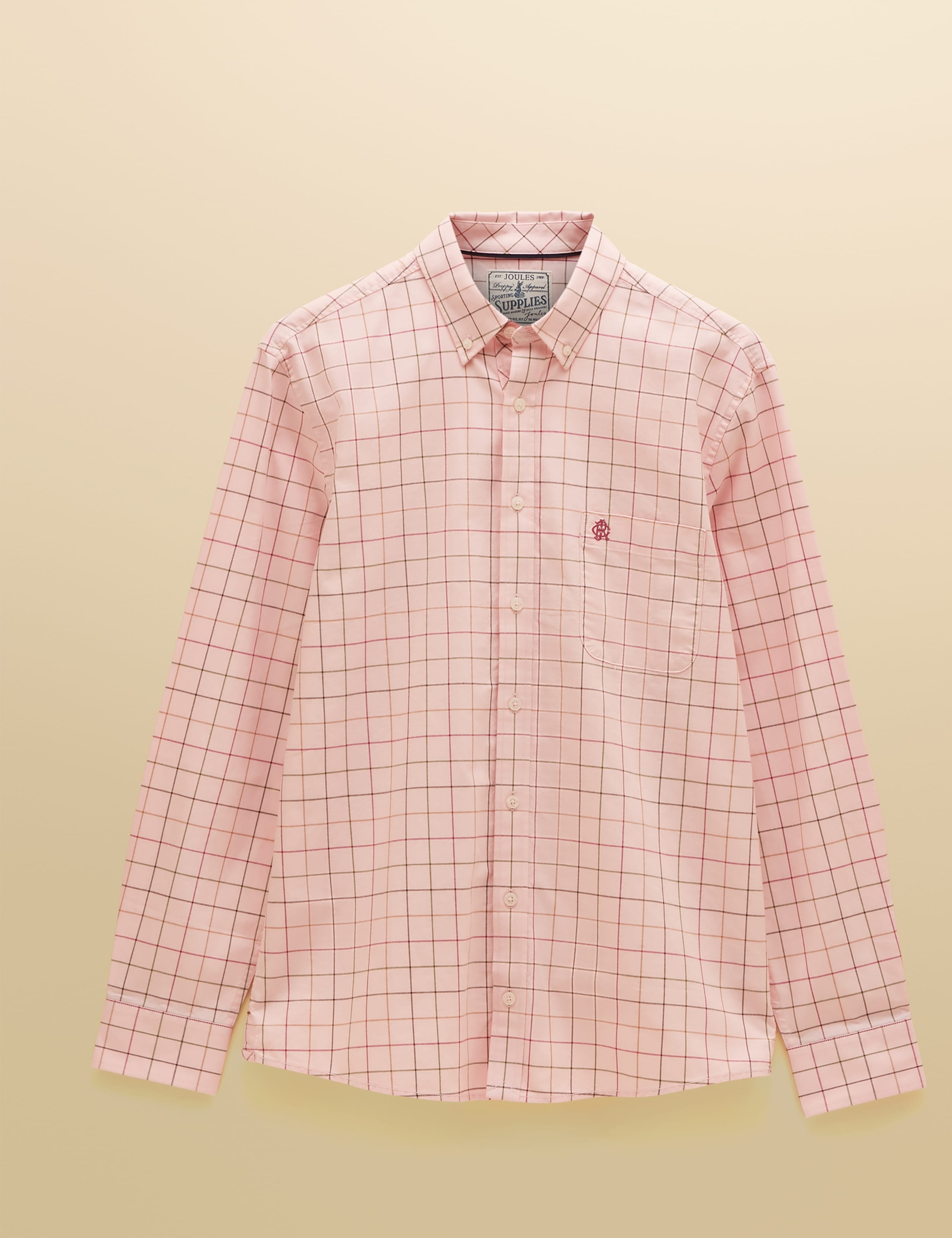 Regular Fit Pure Cotton Checked Oxford Shirt 5 of 9