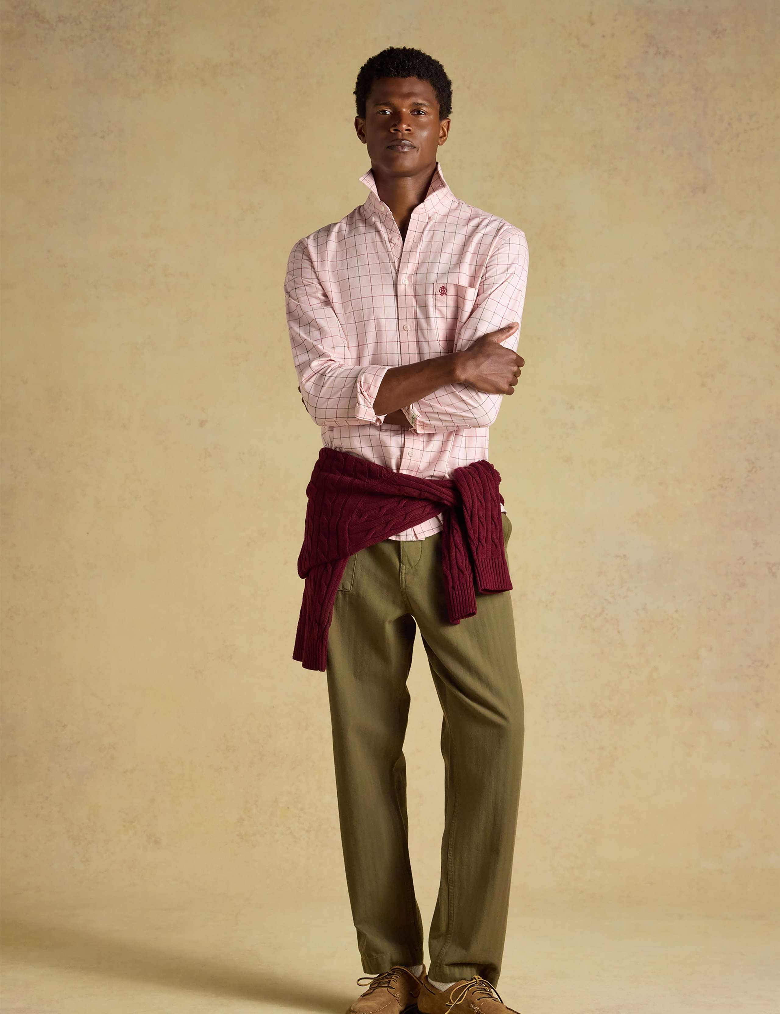 Regular Fit Pure Cotton Checked Oxford Shirt 6 of 9