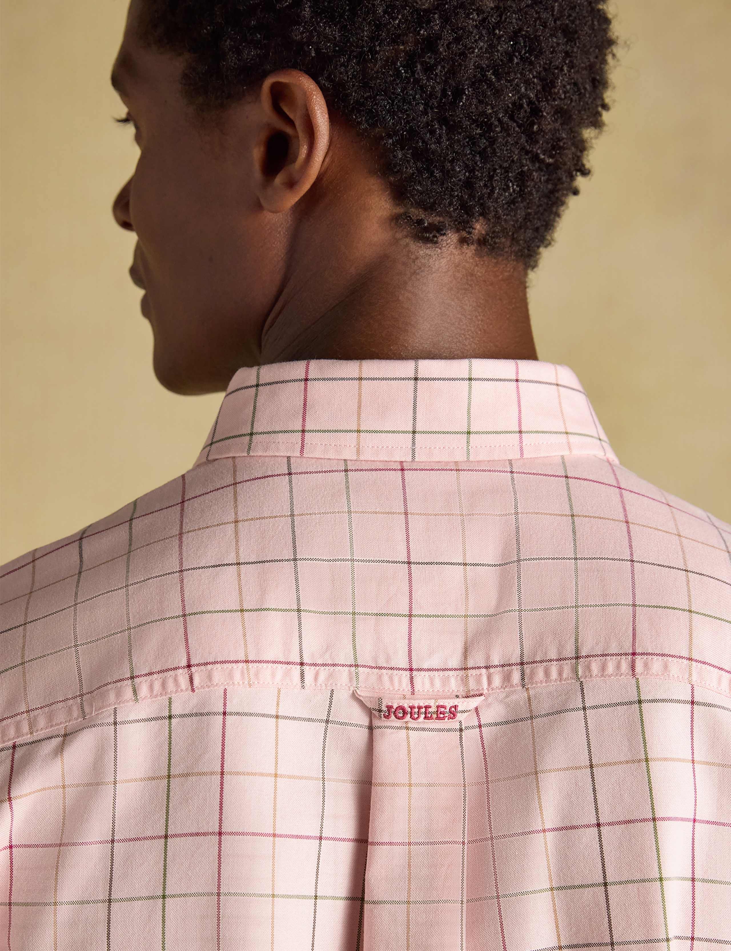 Regular Fit Pure Cotton Checked Oxford Shirt 7 of 9