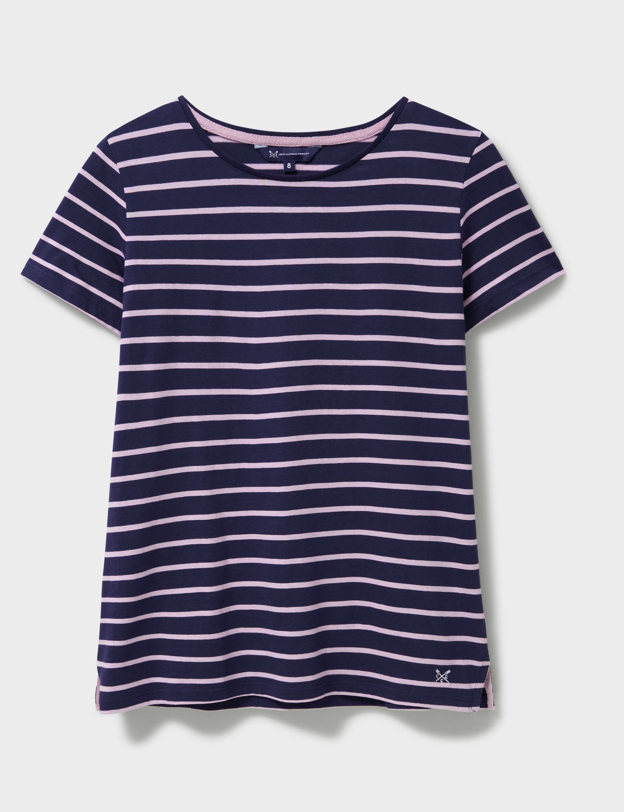 Pure Cotton Striped T-Shirt 2 of 5