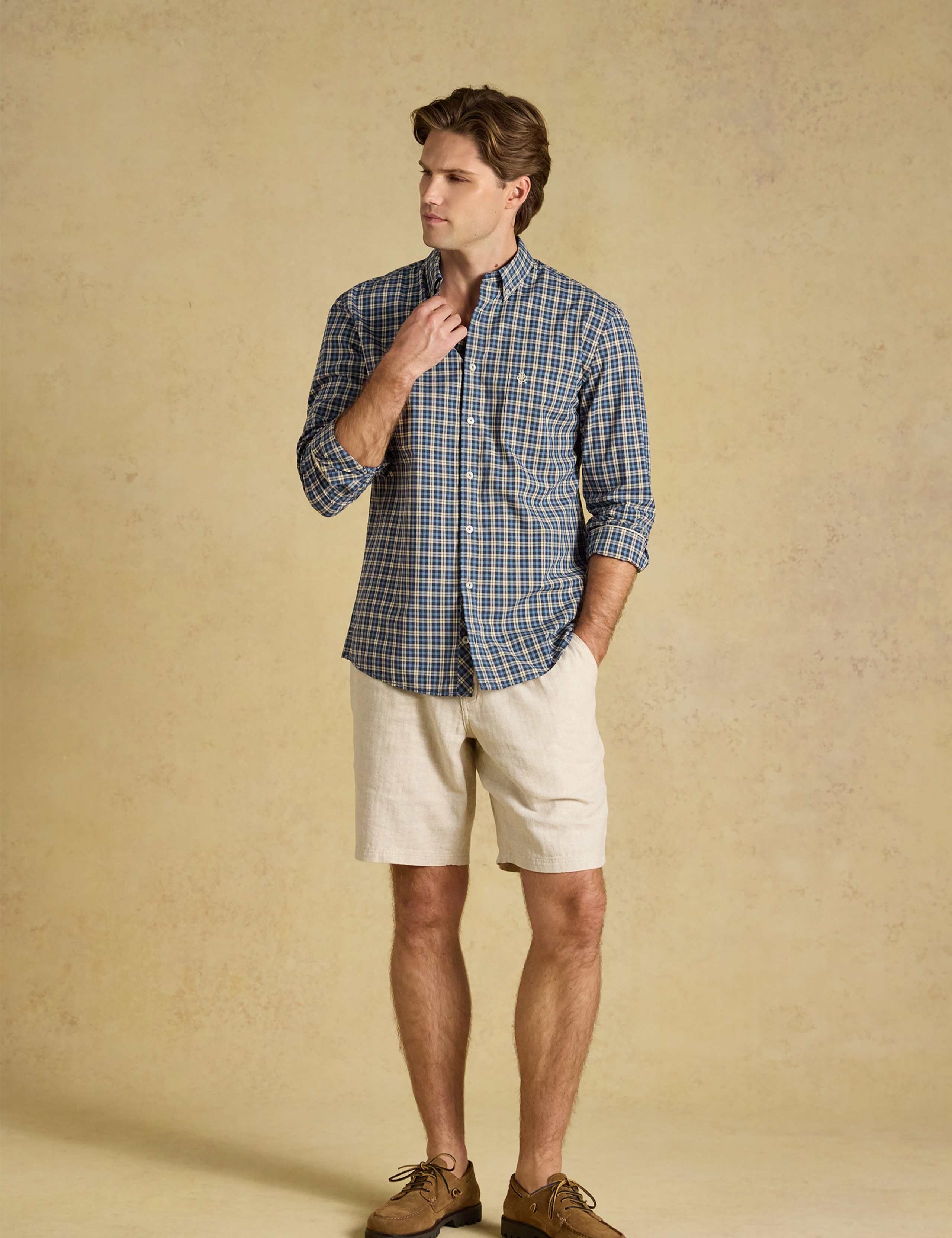 Regular Fit Pure Cotton Checked Shirt 2 of 8