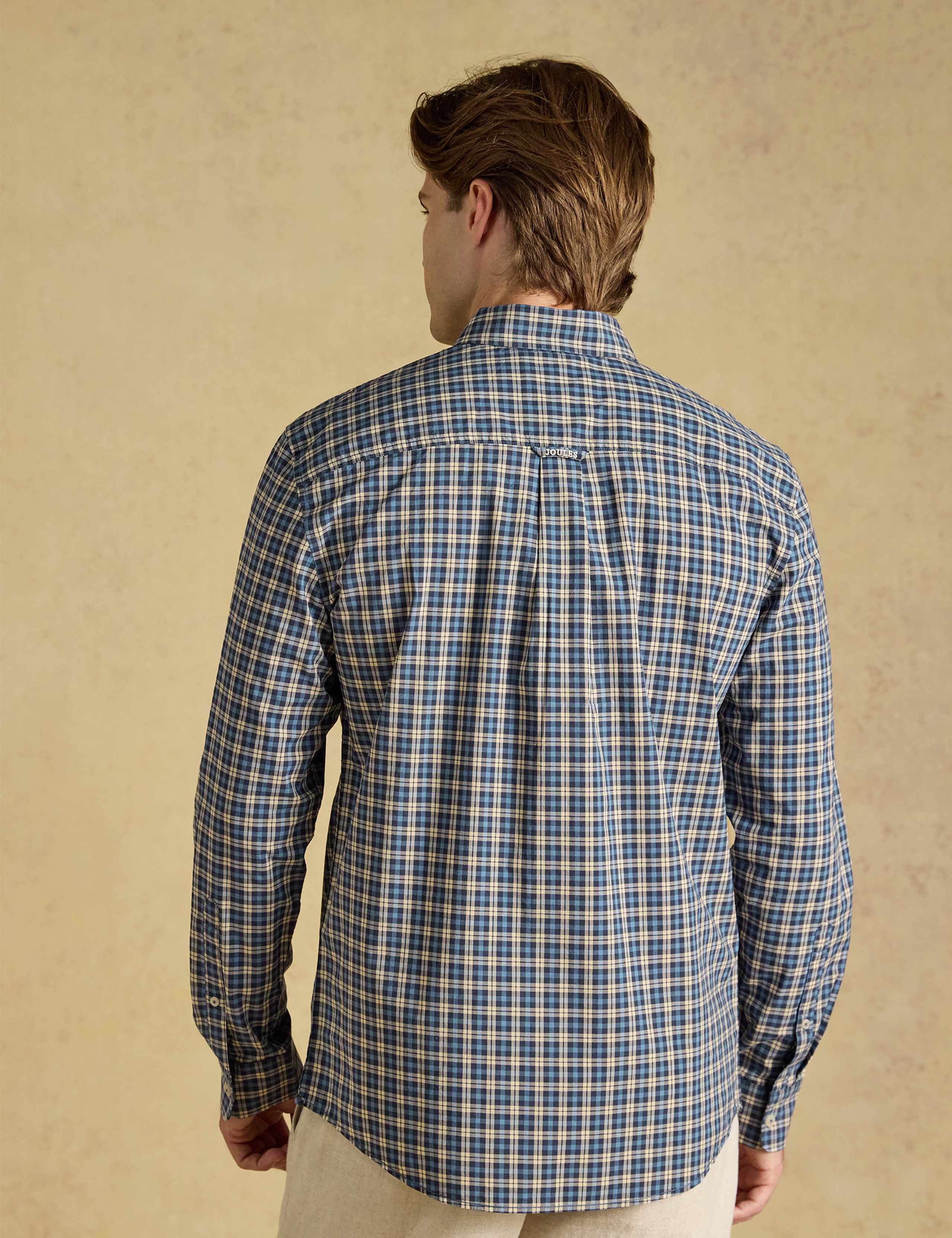 Regular Fit Pure Cotton Checked Shirt 5 of 8