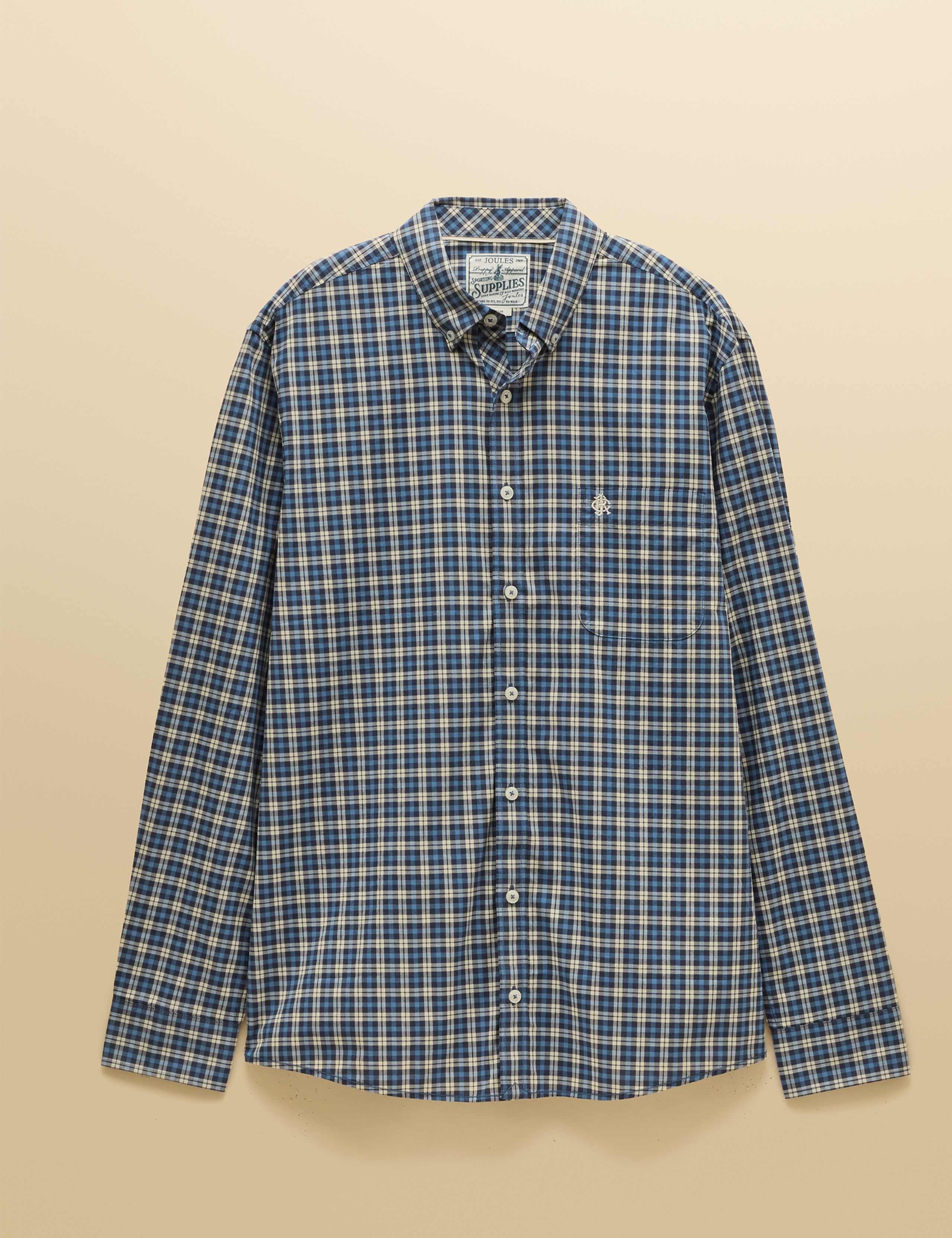 Regular Fit Pure Cotton Checked Shirt 8 of 8