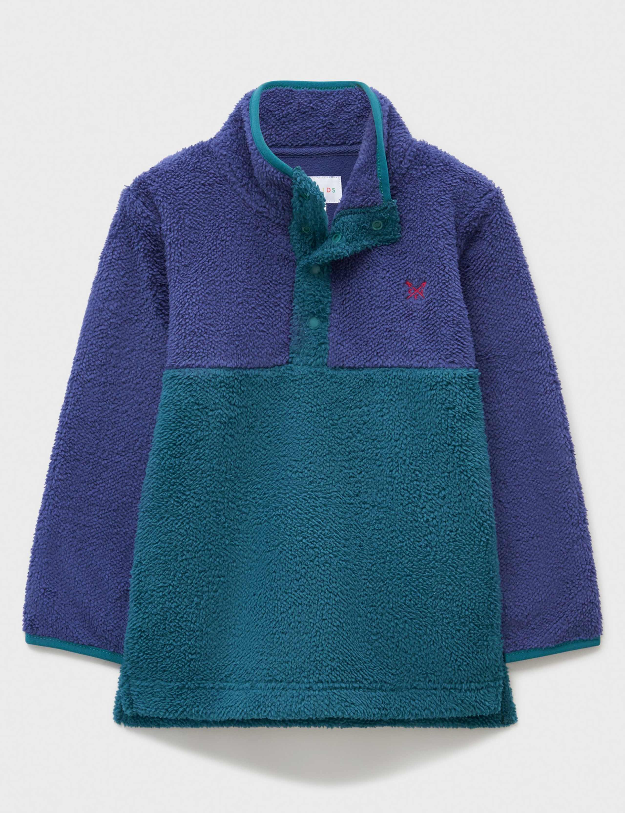 Borg Colour Block Fleece (3-12 Yrs) 1 of 3