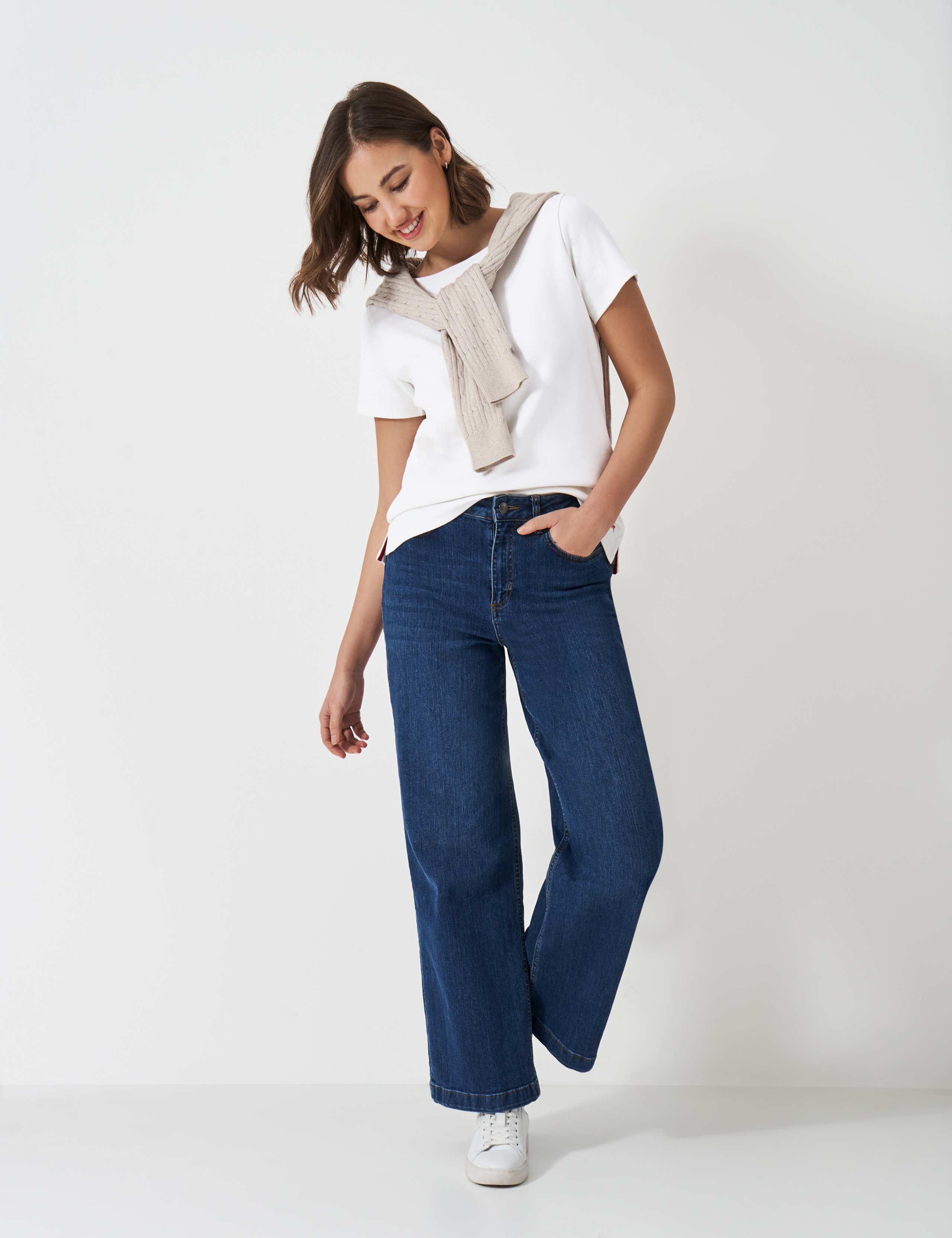 Pure Cotton Embroidered T-Shirt 3 of 5
