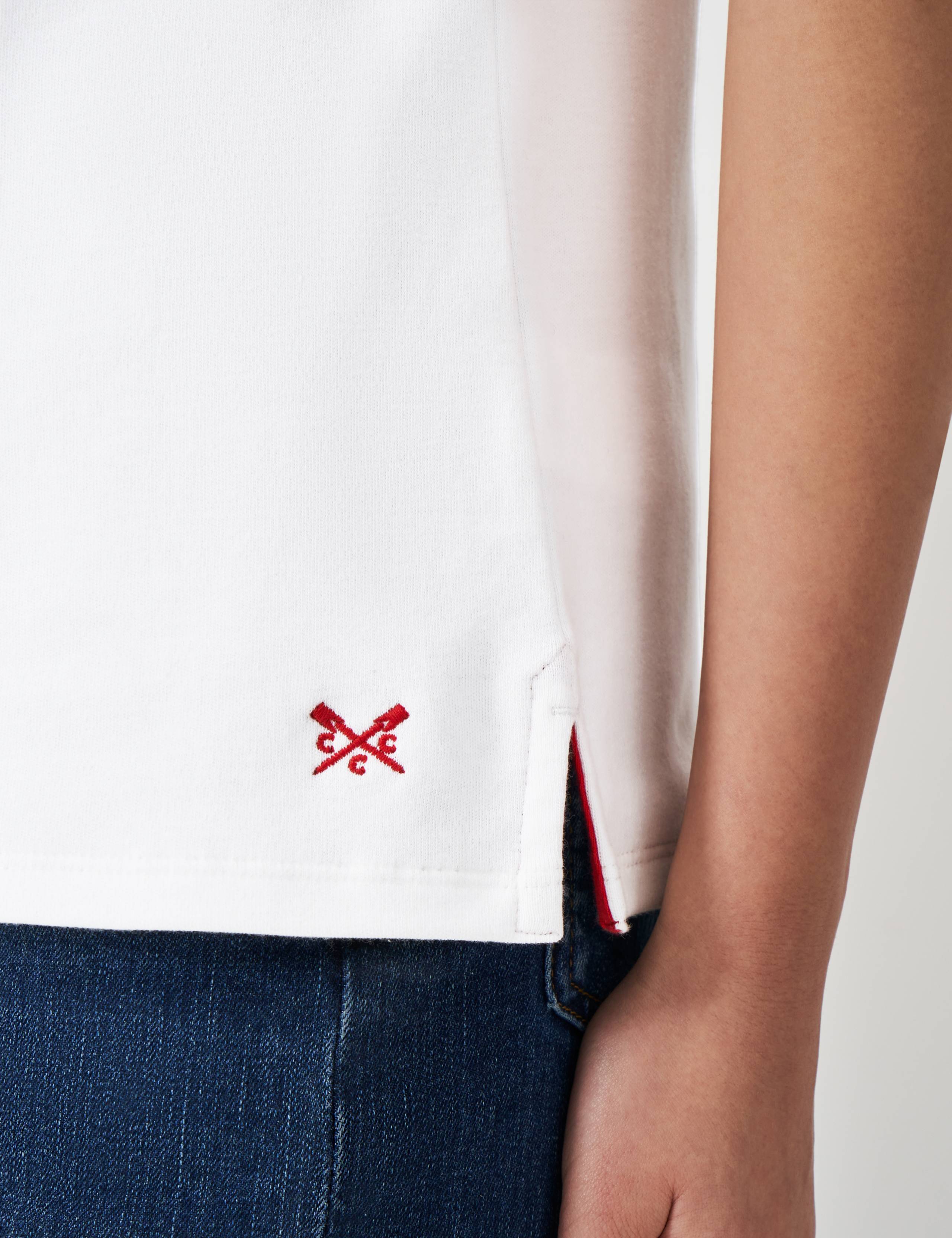 Pure Cotton Embroidered T-Shirt 5 of 5