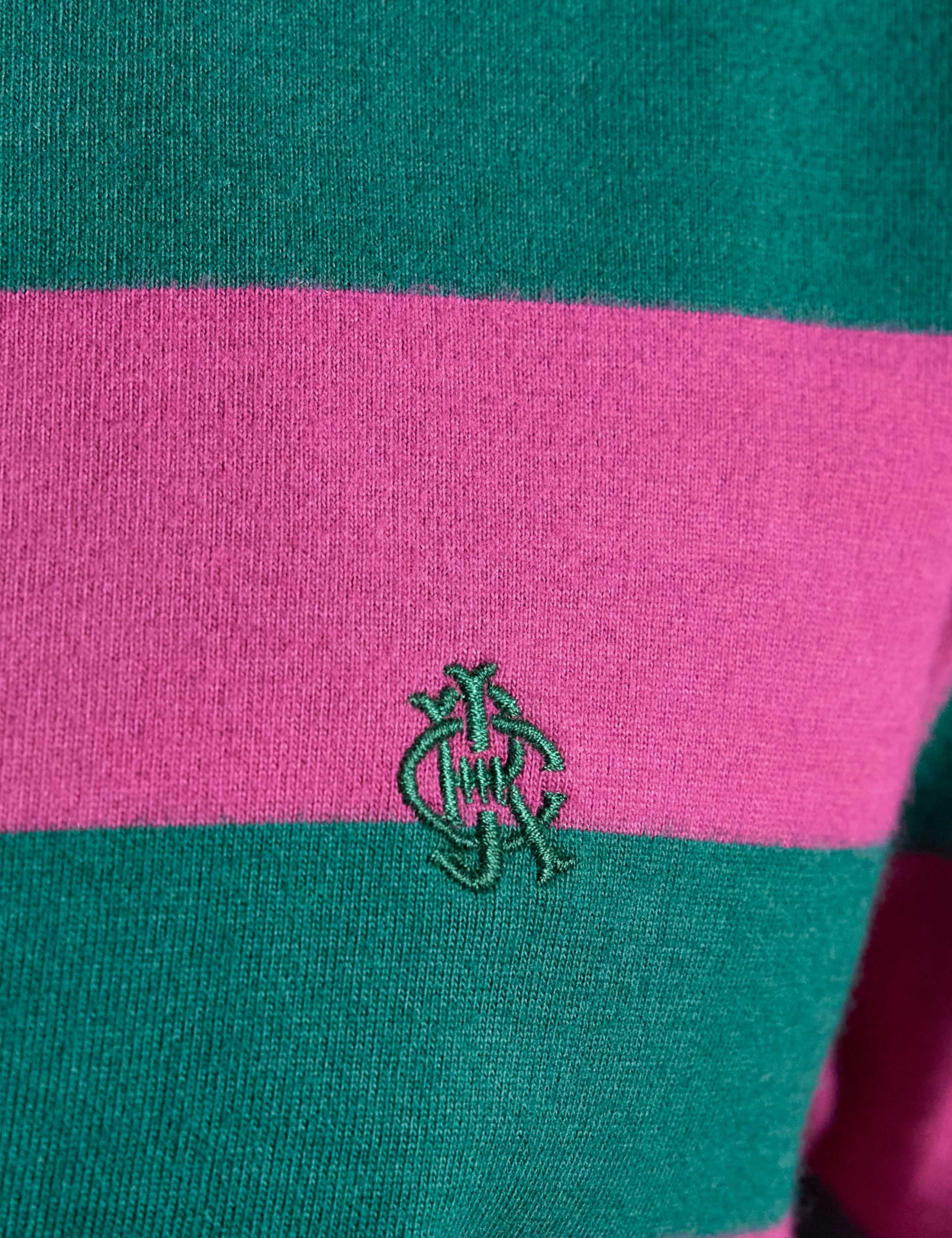 Pure Cotton Striped Crew Neck T-Shirt 2 of 7