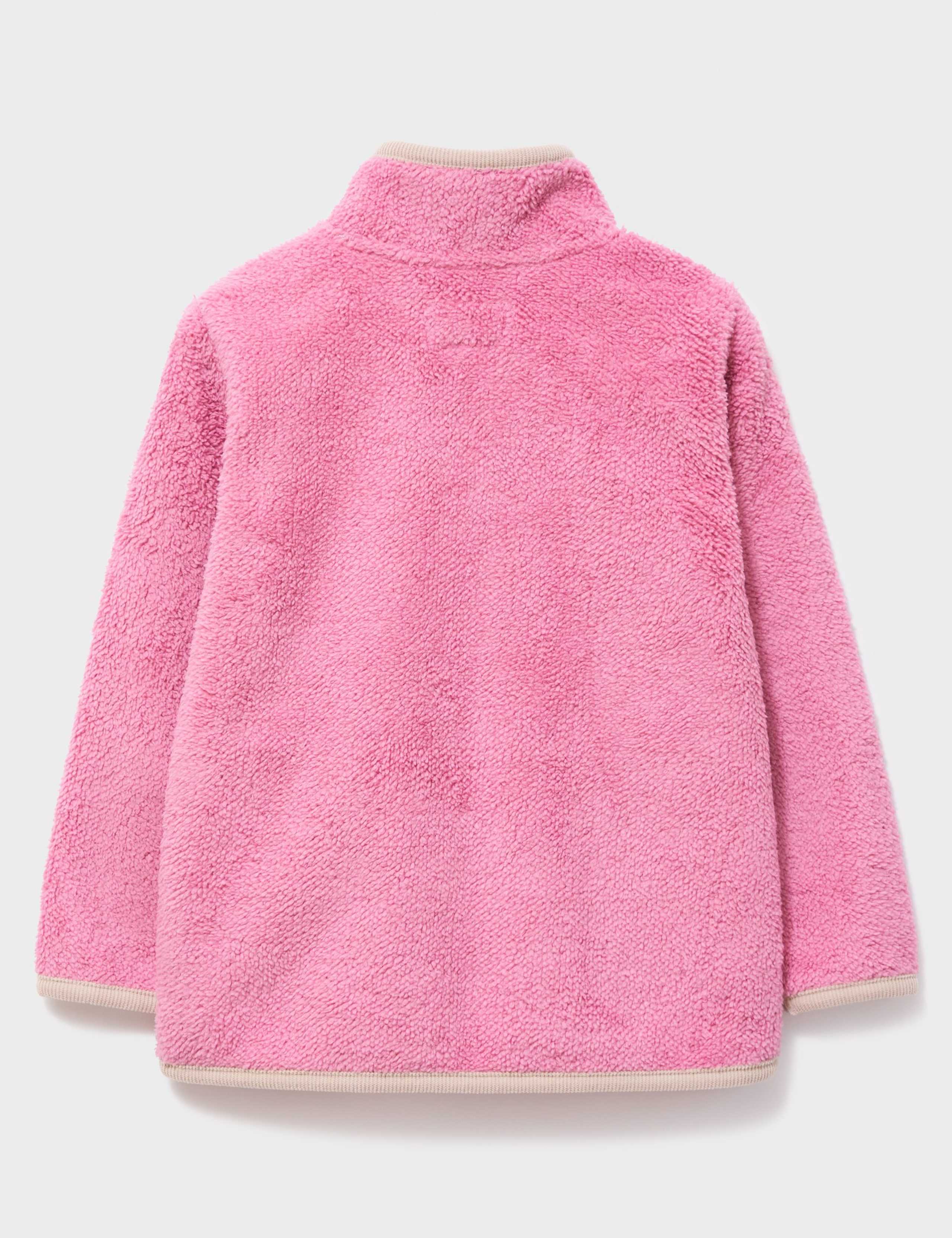 Contrast Trim Zip Fleece Top (3-12 Yrs) 3 of 3