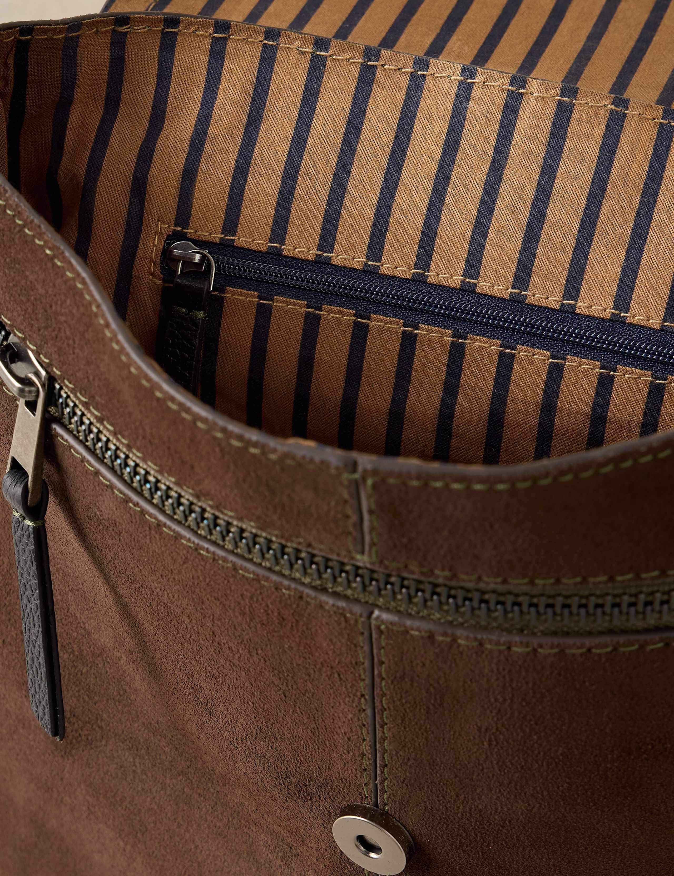 Leather Buckle Fastening Cross Body Bag 2 of 4