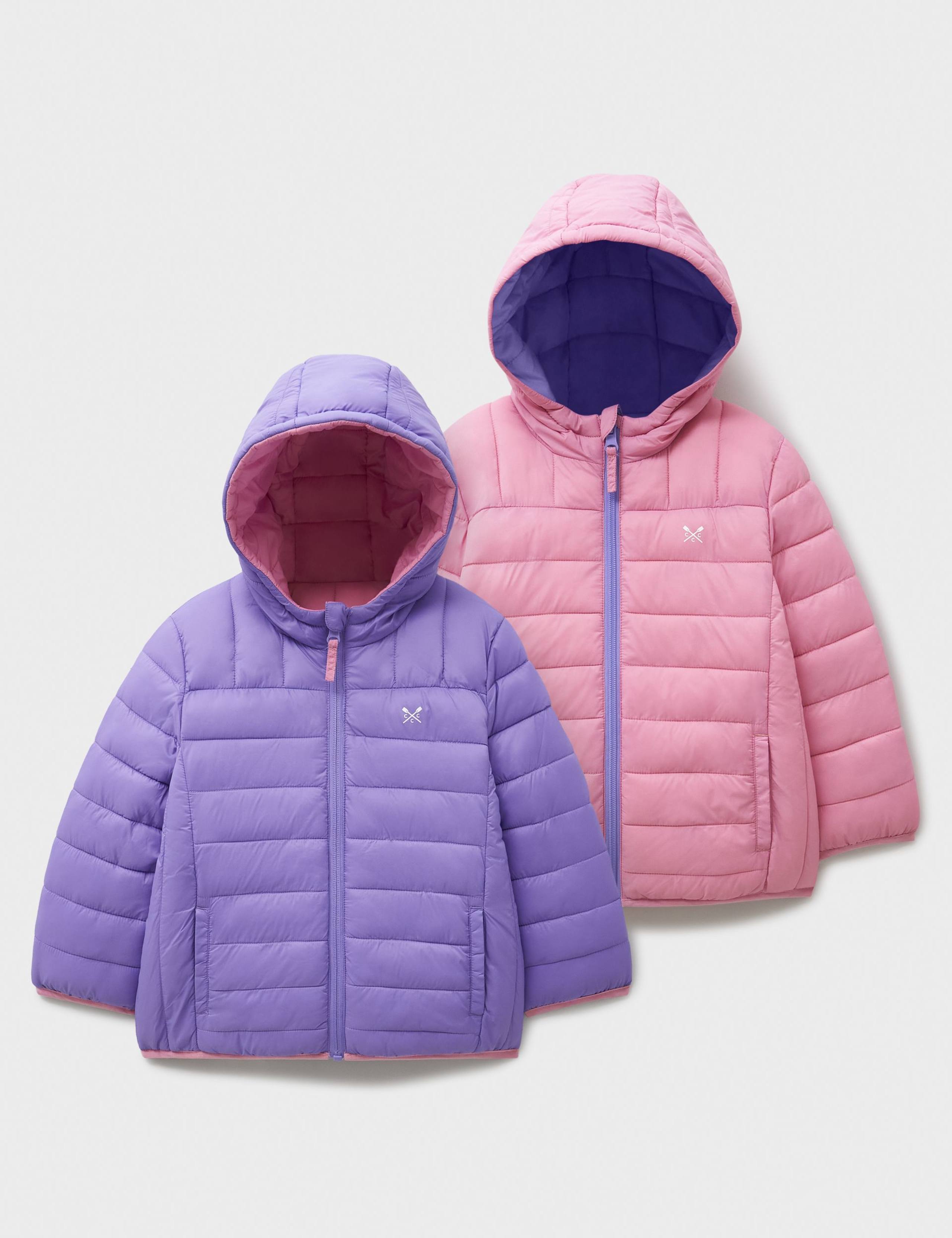 Reversible Hooded Padded Jacket (3-12 Yrs) 2 of 3