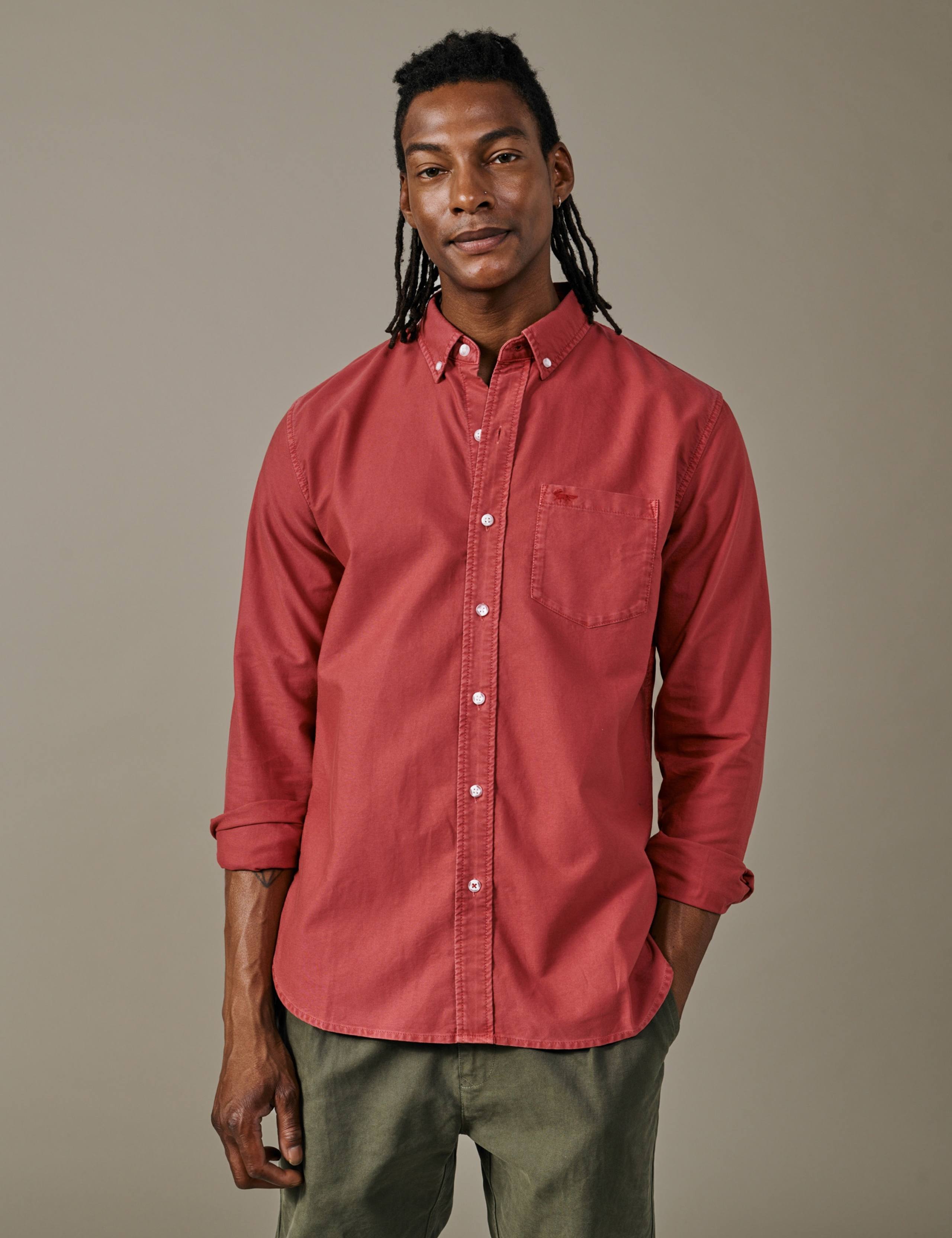 Regular Fit Pure Cotton Oxford Shirt 1 of 5