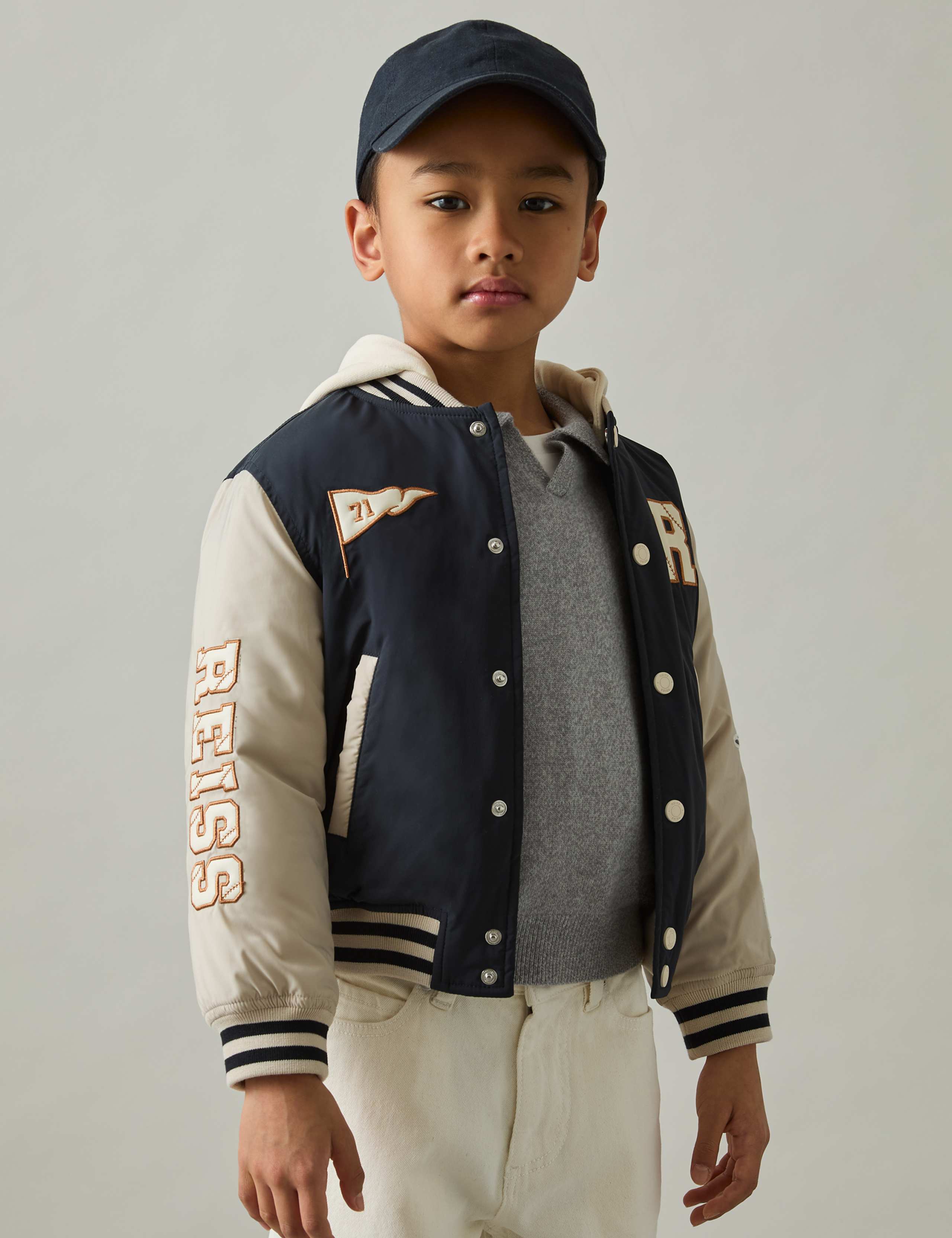 Padded Hooded Bomber Jacket (3-14 Yrs) 3 of 4