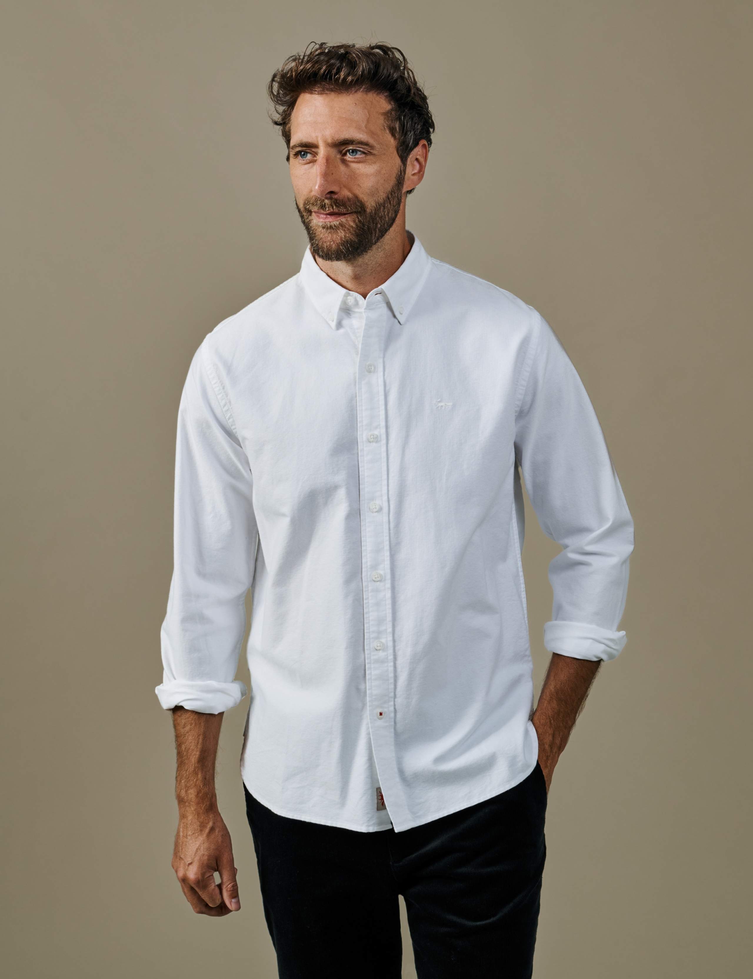 Regular Fit Pure Cotton Oxford Shirt 1 of 3