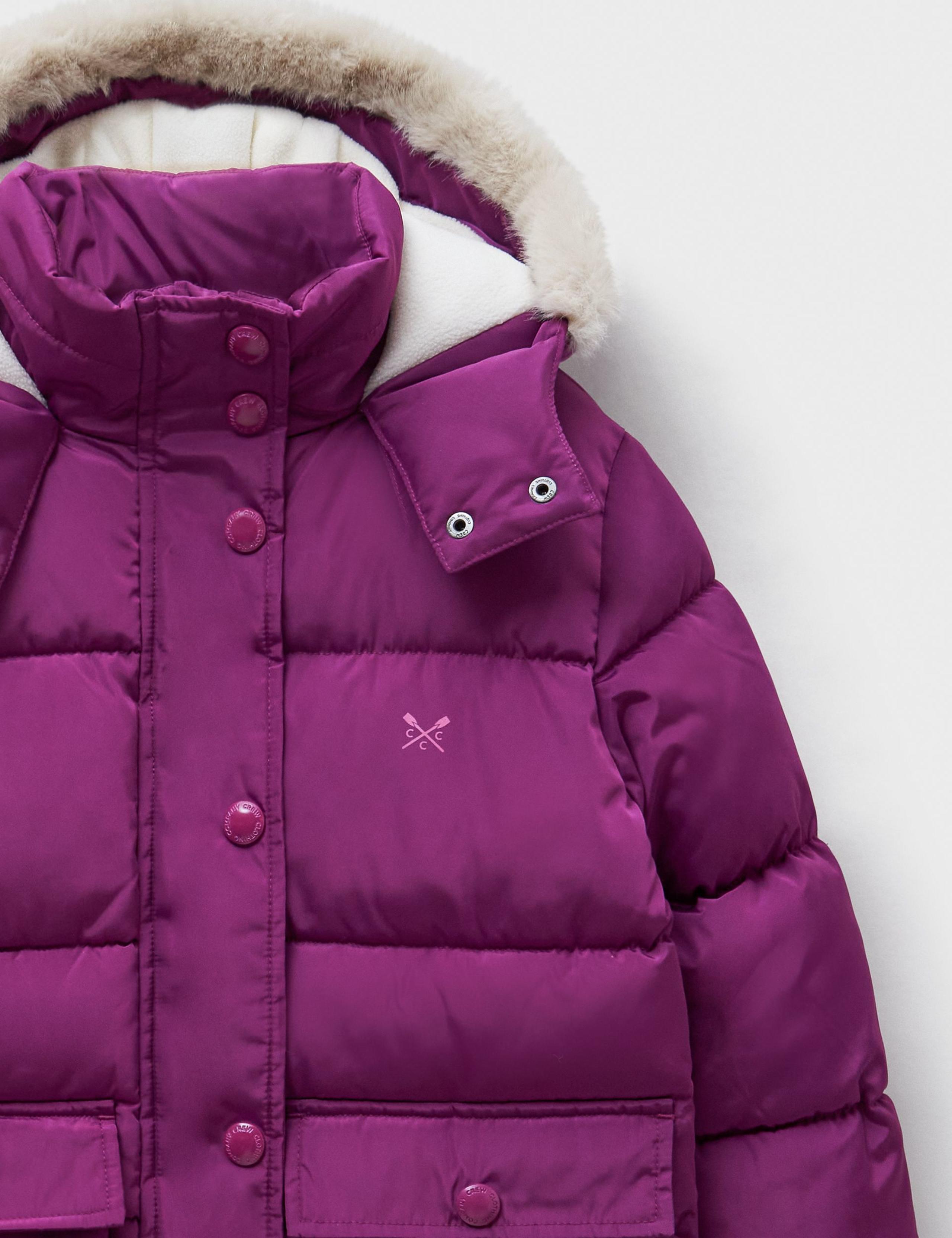 Fleece Lined Hooded Padded Coat (3-12 Yrs) 3 of 3