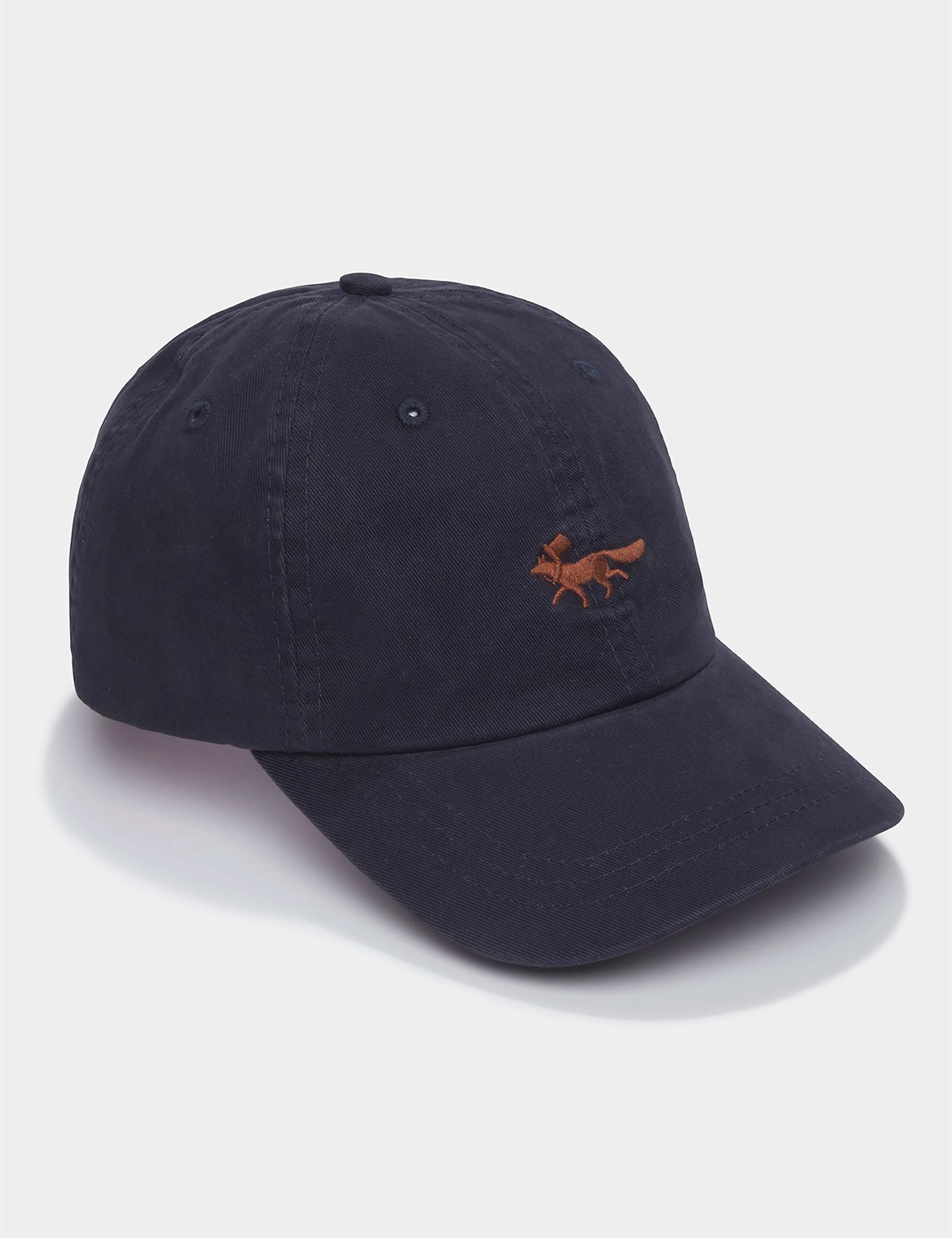 Pure Cotton Embroidered Flat Cap 1 of 2