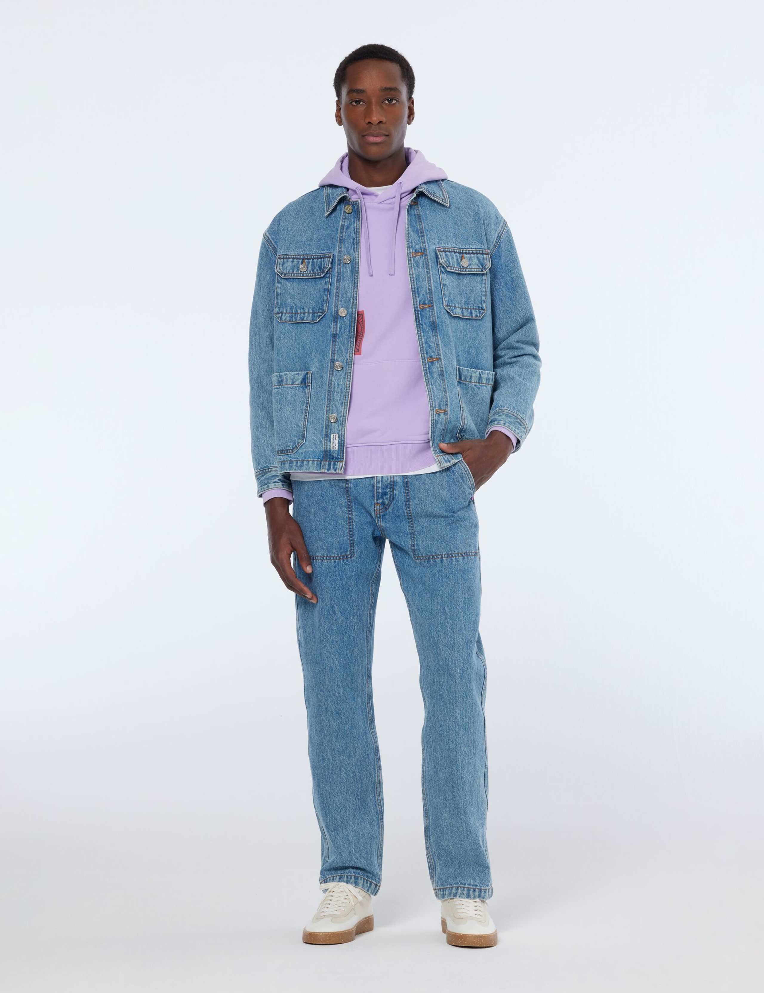 Collared Denim Jacket 2 of 2