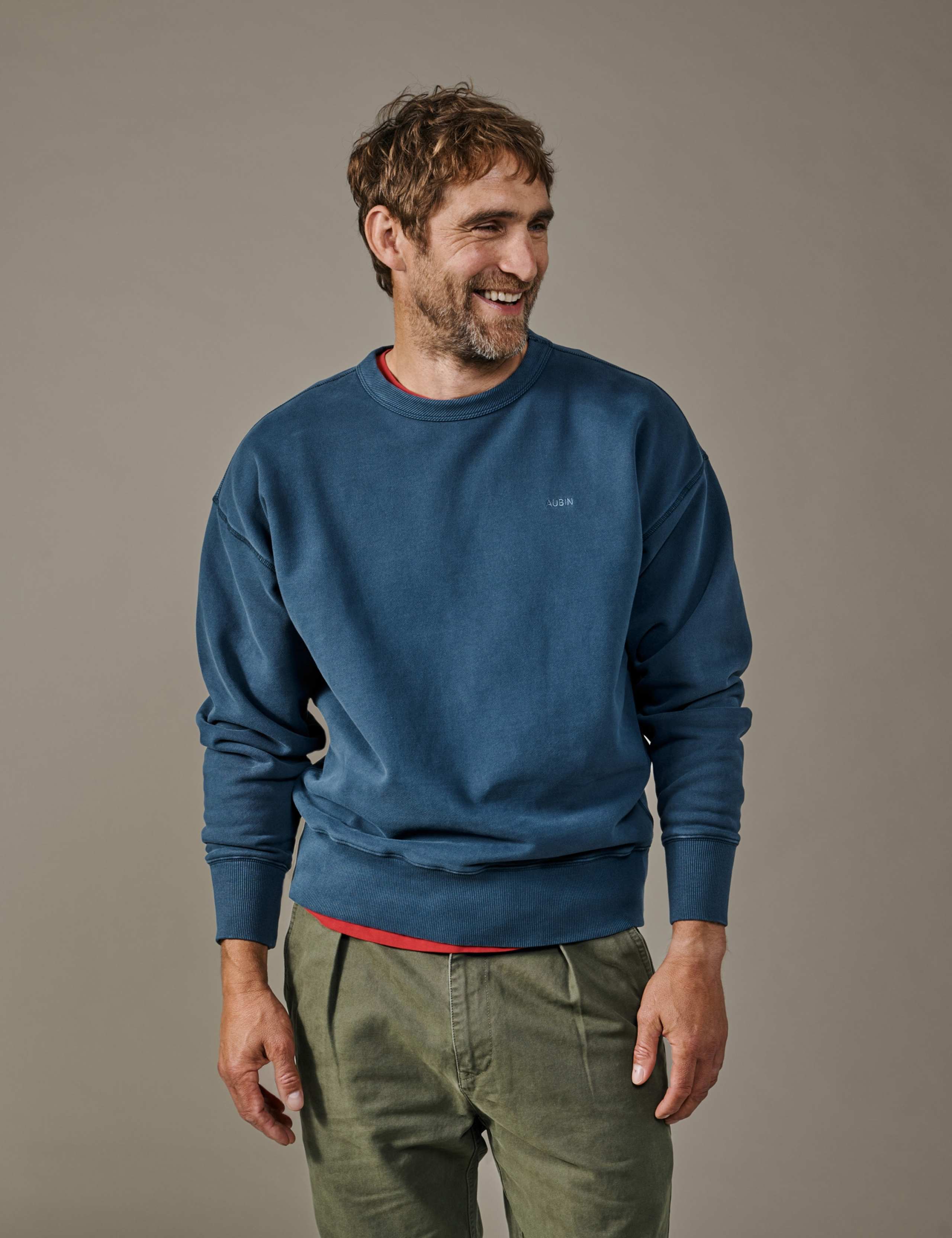 Pure Cotton Heavy Weight Crew Neck Sweatshirt 4 of 5