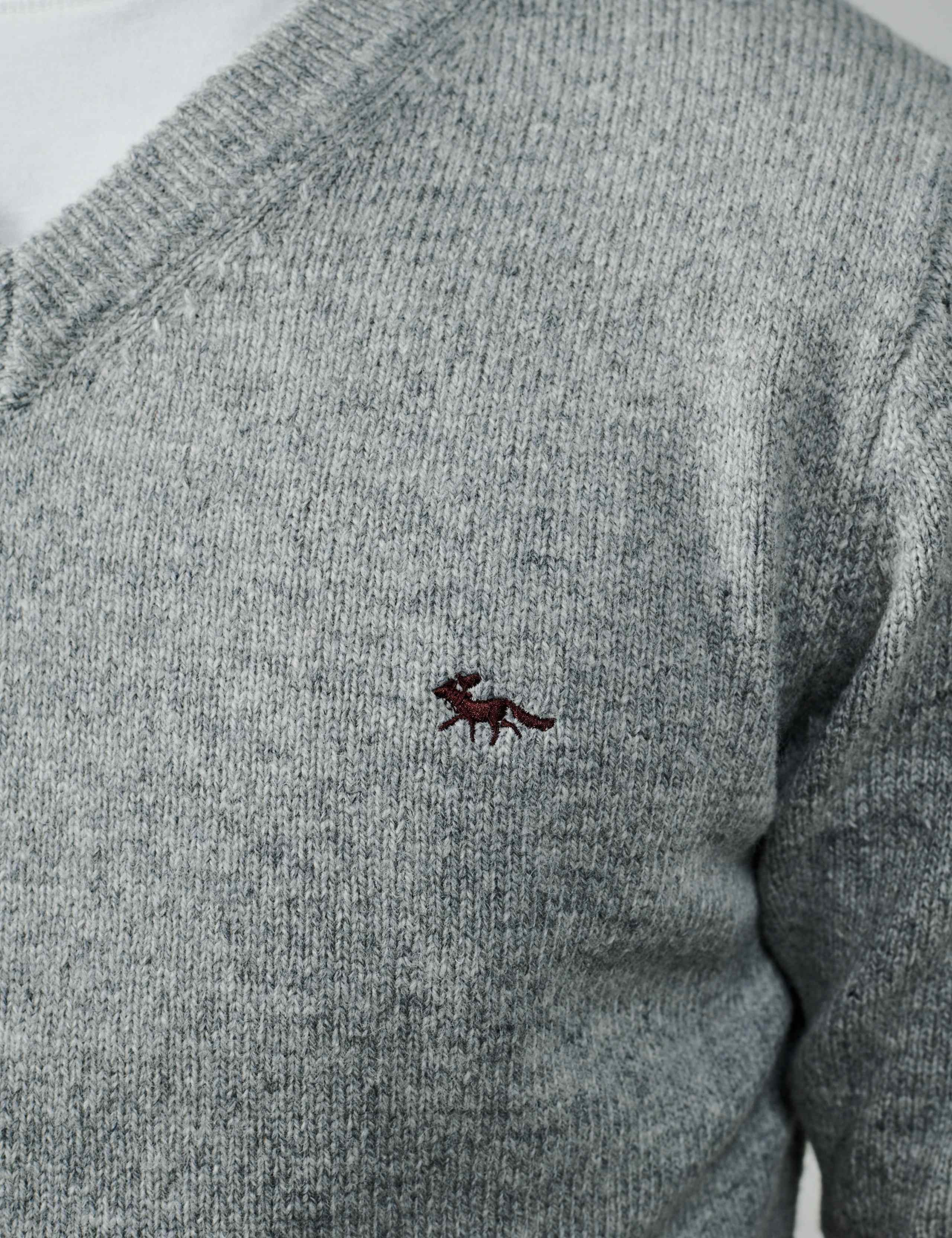 Lambswool Rich V Neck Jumper 4 of 4