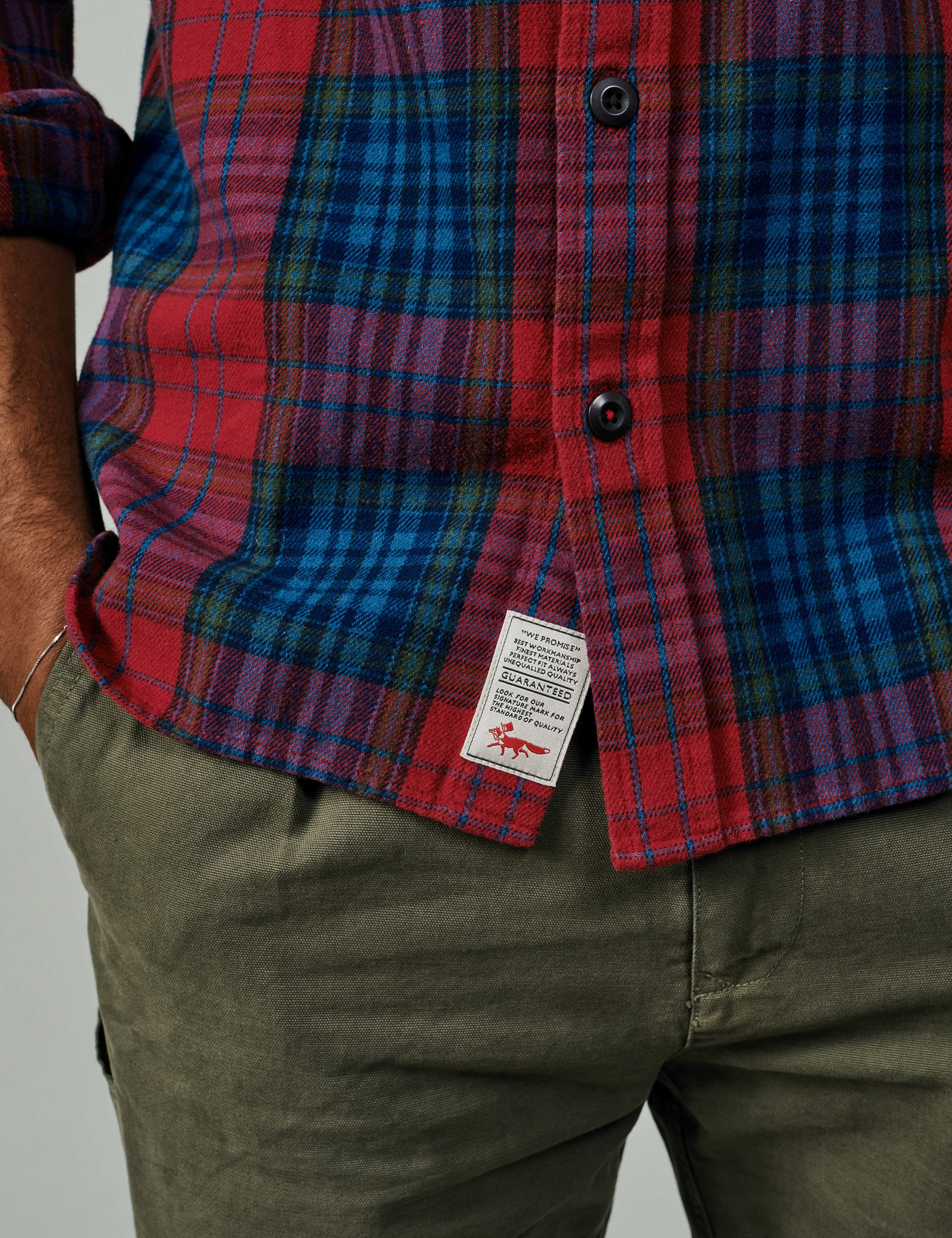 Regular Fit Pure Cotton Check Shirt 4 of 5