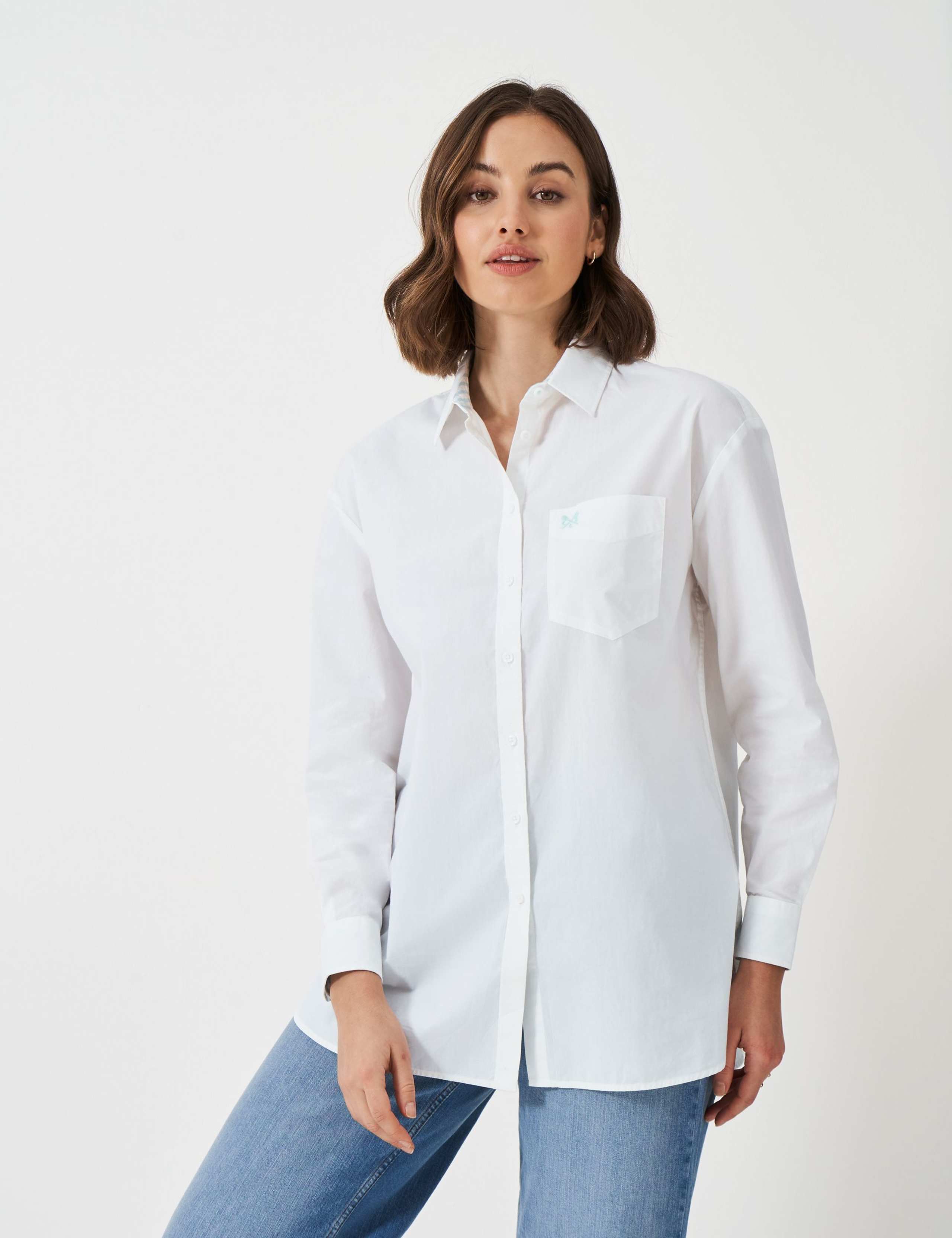 Pure Cotton Striped Relaxed Shirt 4 of 5