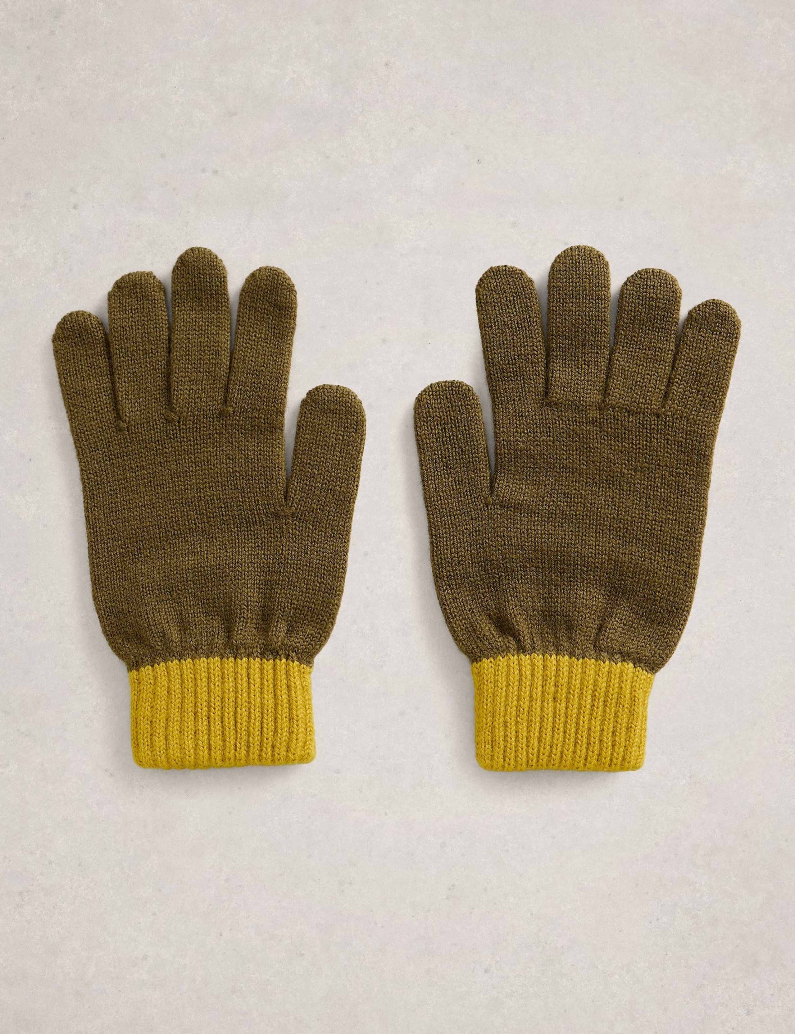 Pure Lambswool Textured Hat & Glove Set 4 of 5