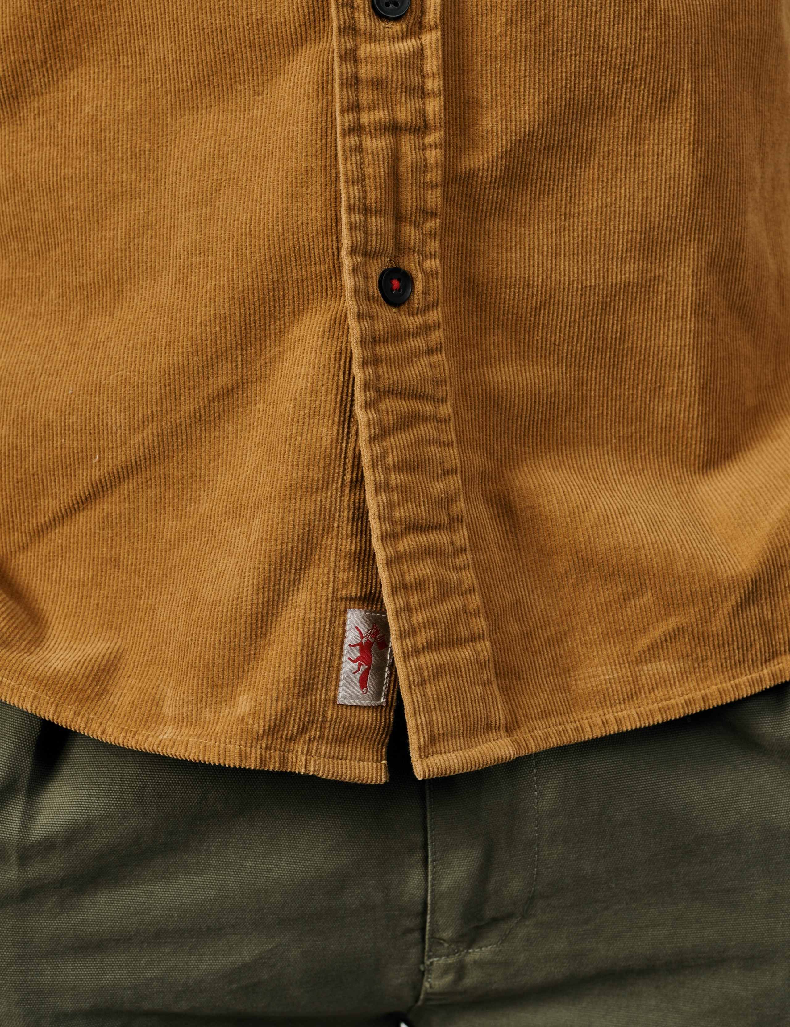 Regular Fit Pure Cotton Corduroy Shirt 4 of 4