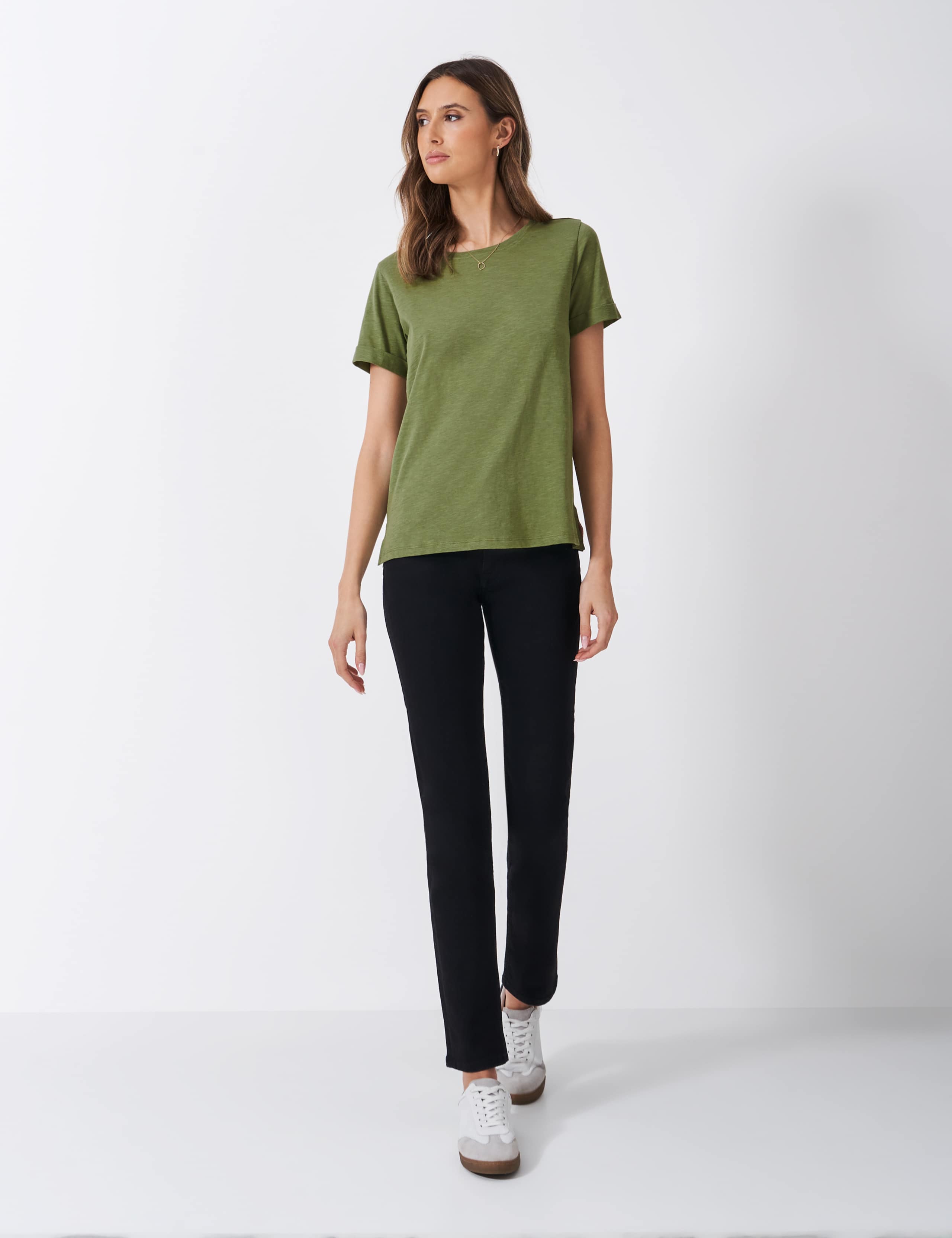 Pure Cotton Crew Neck T-Shirt 3 of 5