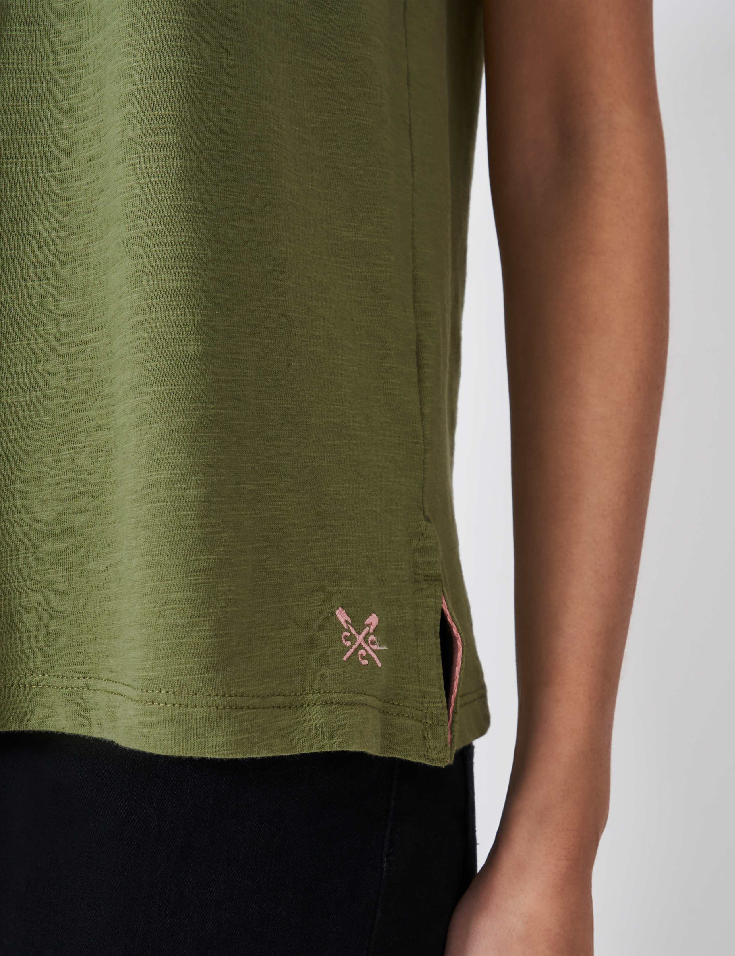 Pure Cotton Crew Neck T-Shirt 5 of 5