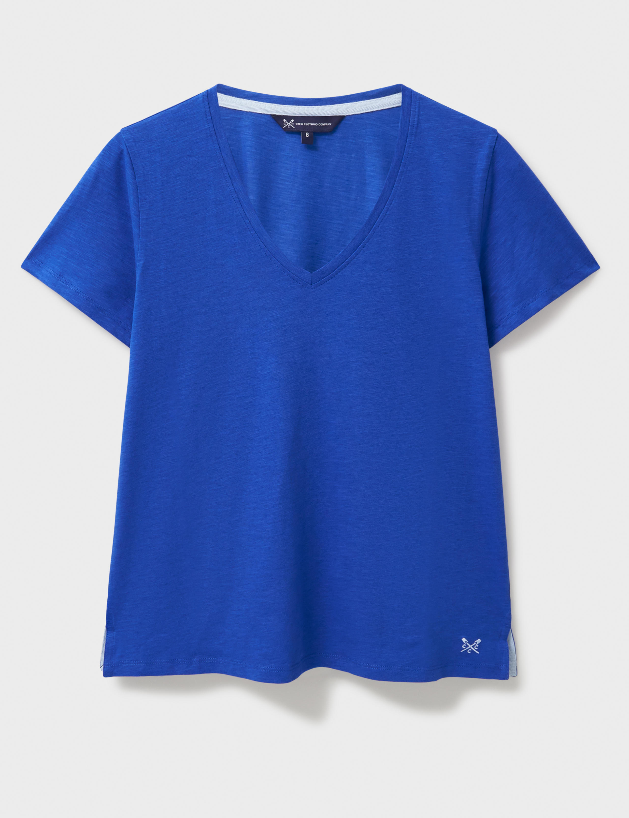 Pure Cotton V-Neck T-Shirt 2 of 5