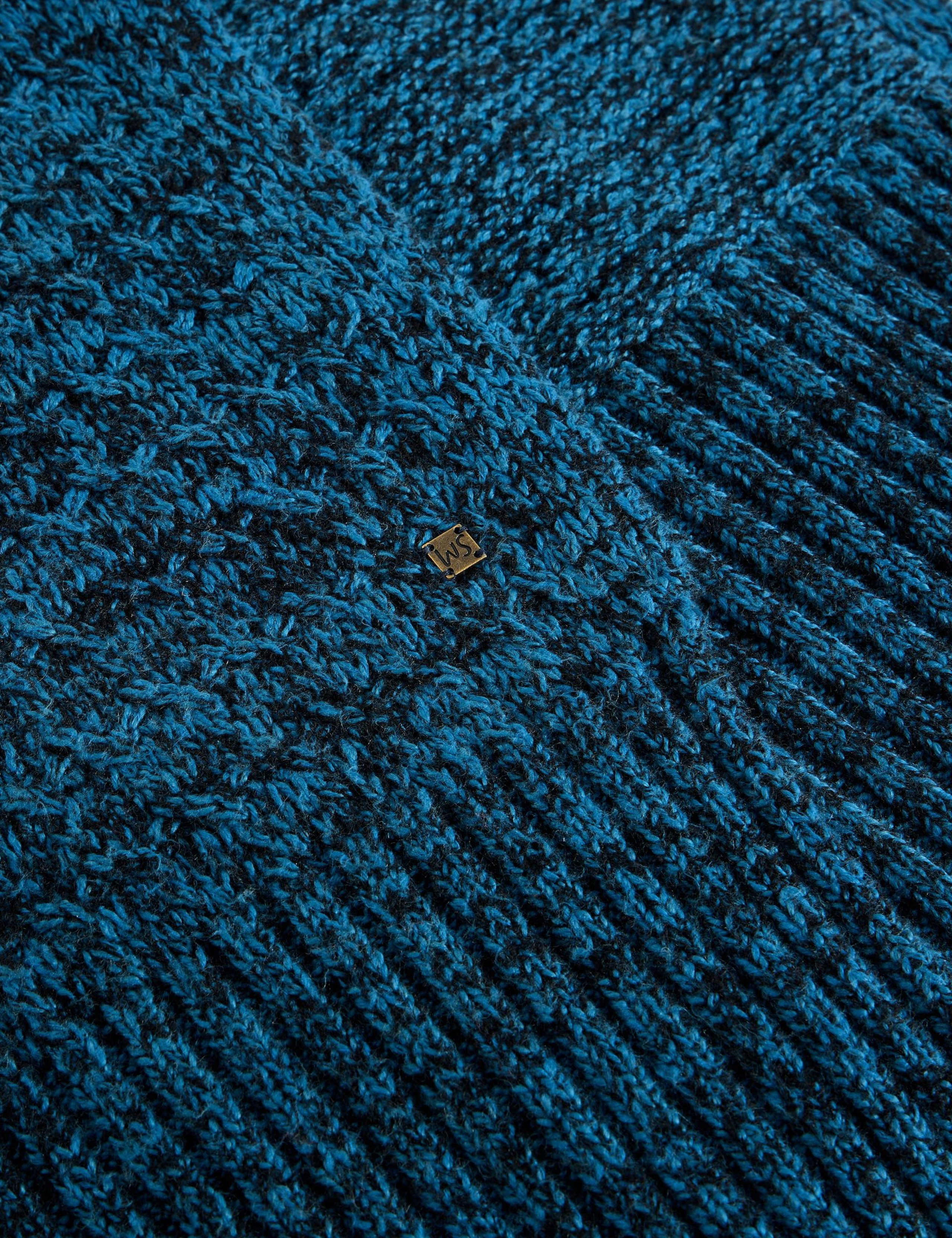 Cotton Rich Knitted Scarf 3 of 3